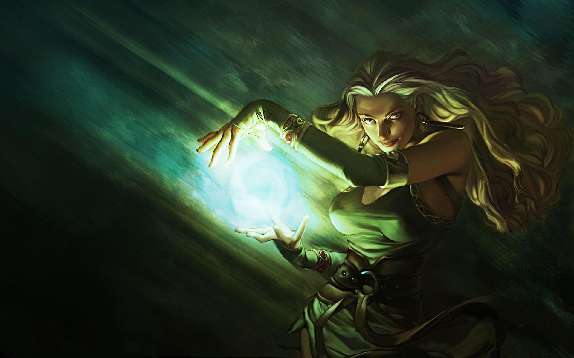 1920x1200 Wicca Wallpaper