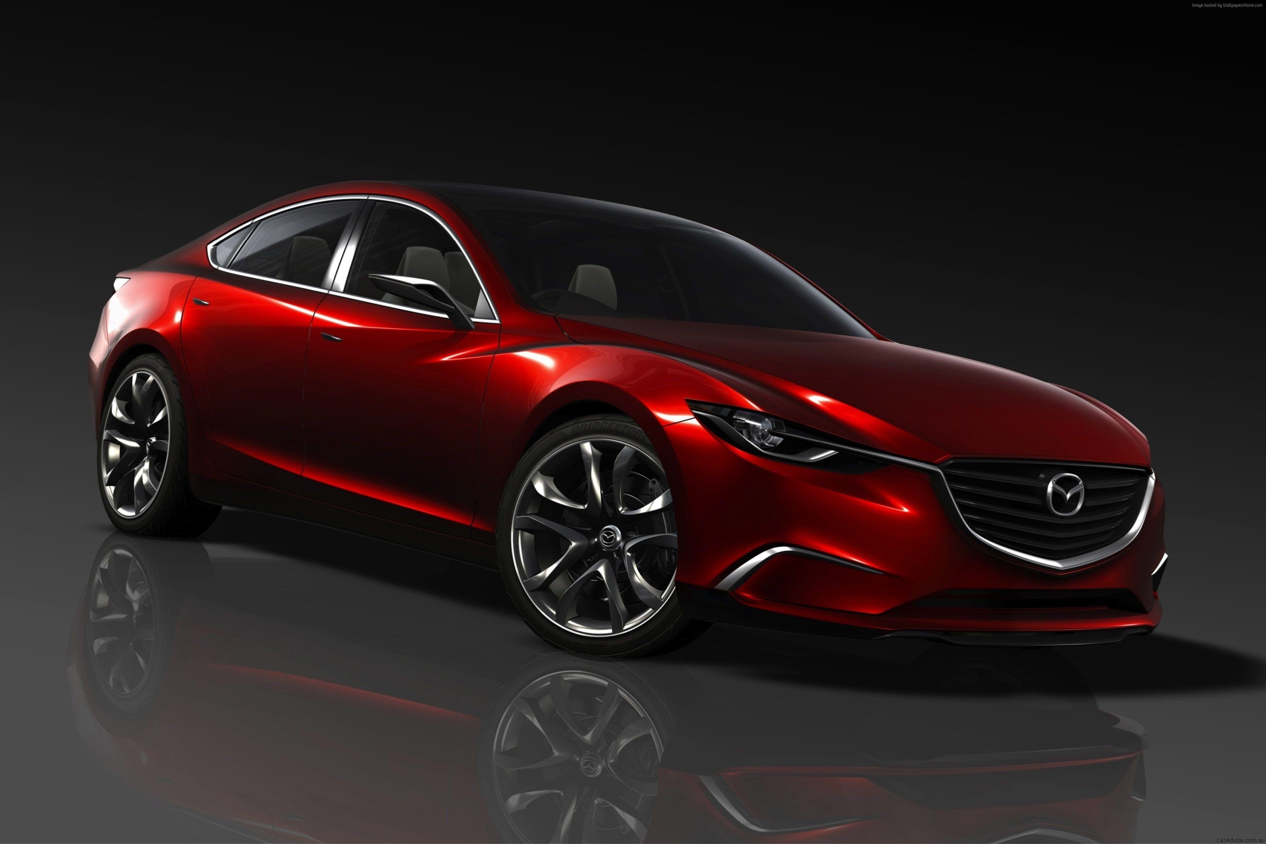 4110x2740 Red Mercedes Benz Sedan, Mazda 2018 Cars, 4k HD Wallpaper