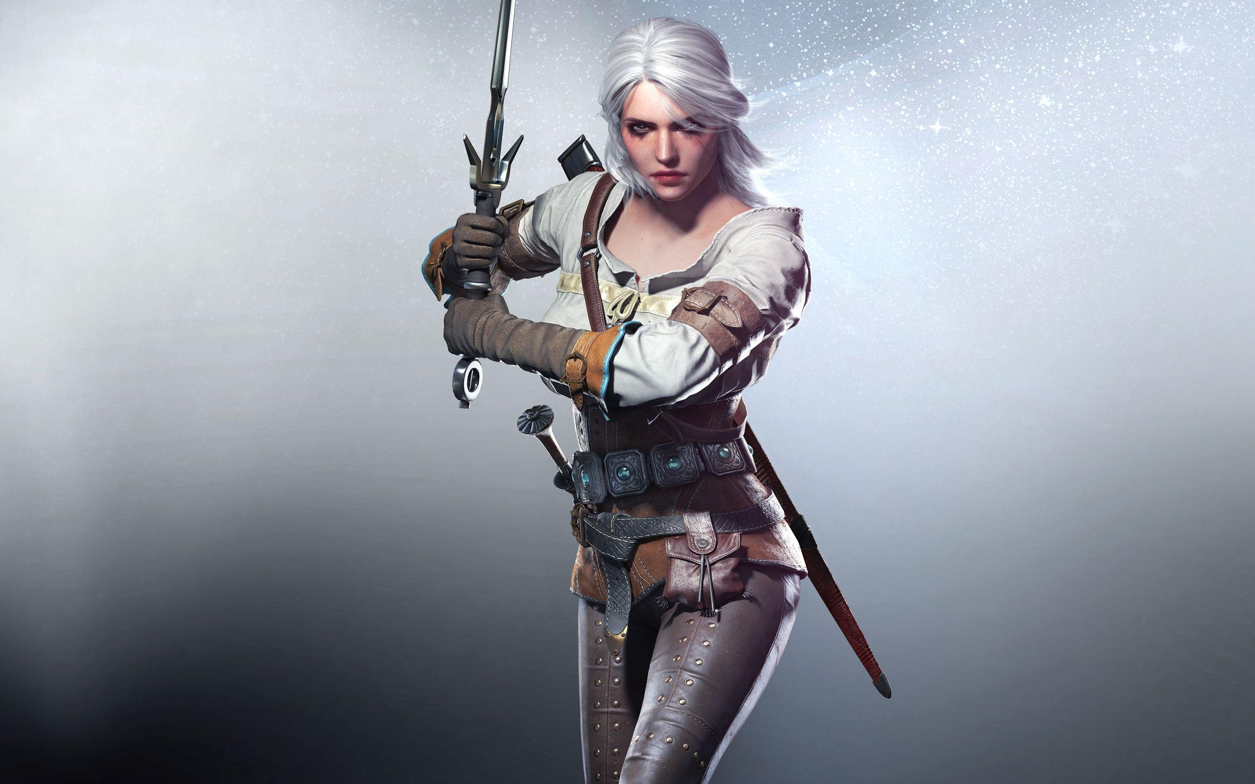 2560x1600 Ciri (The Witcher) HD Wallpaper