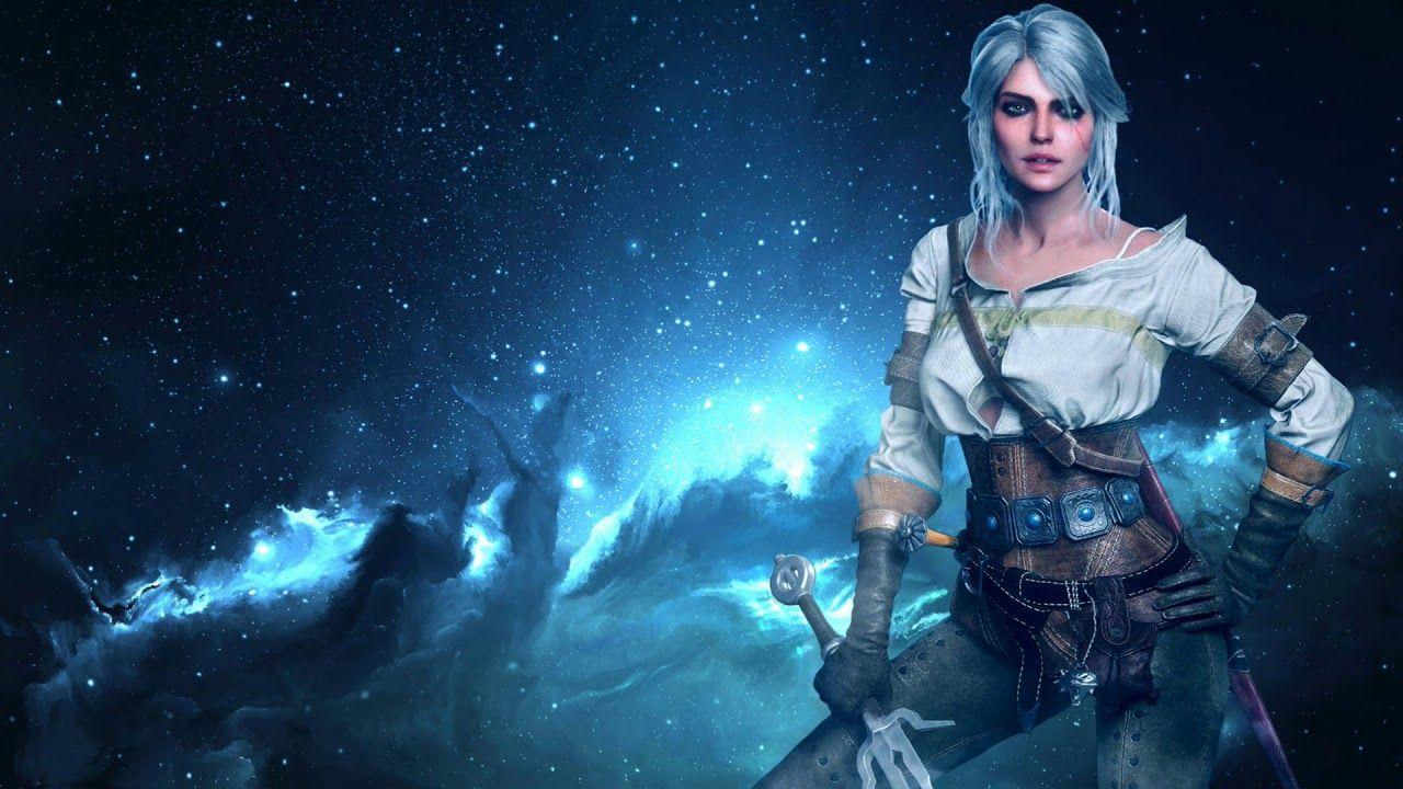 1280x720 [Wallpaper Engine [Witcher Ciri in a Galaxy