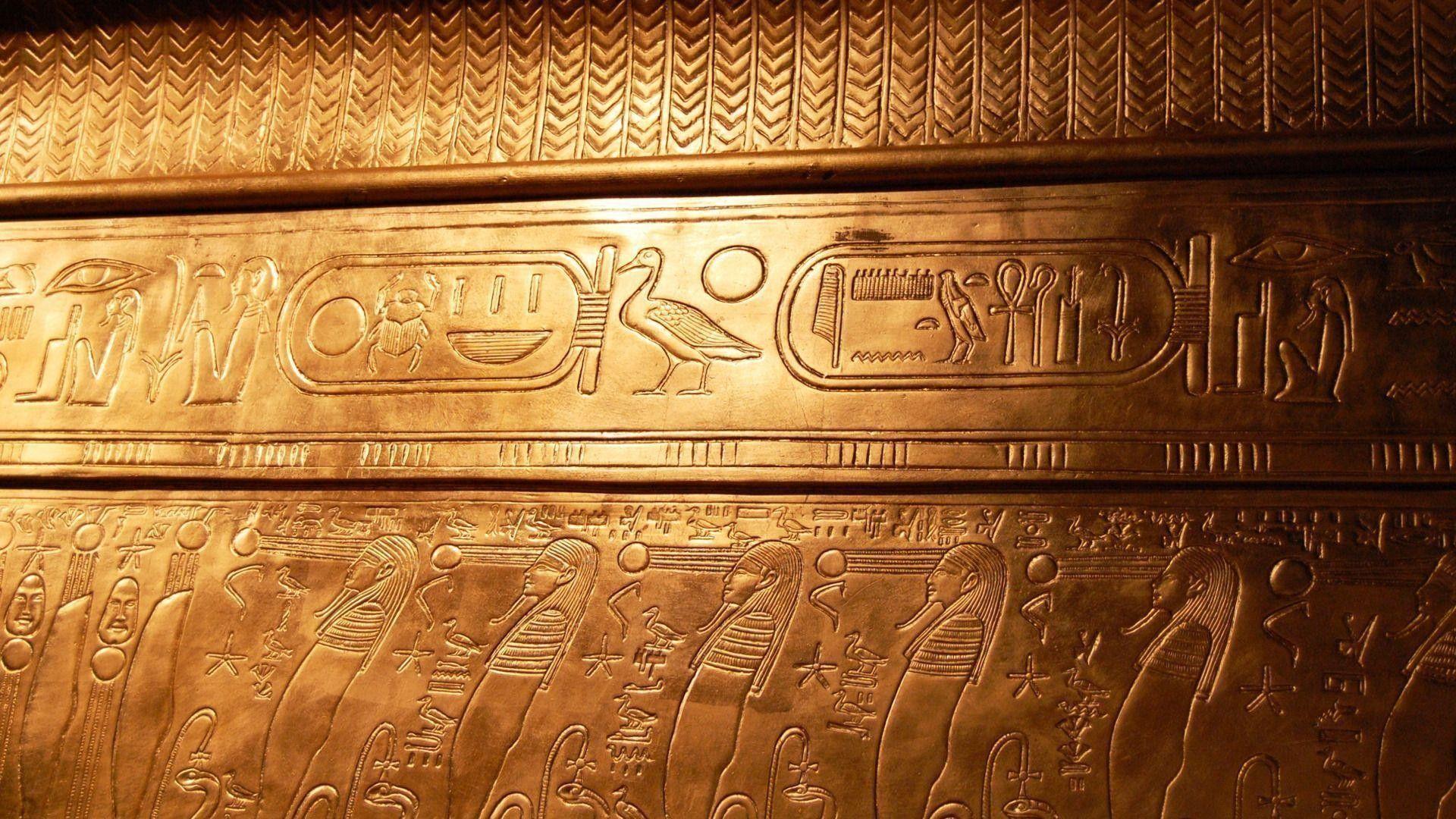 Hình nền chữ tượng hình Ai Cập 1920x1080