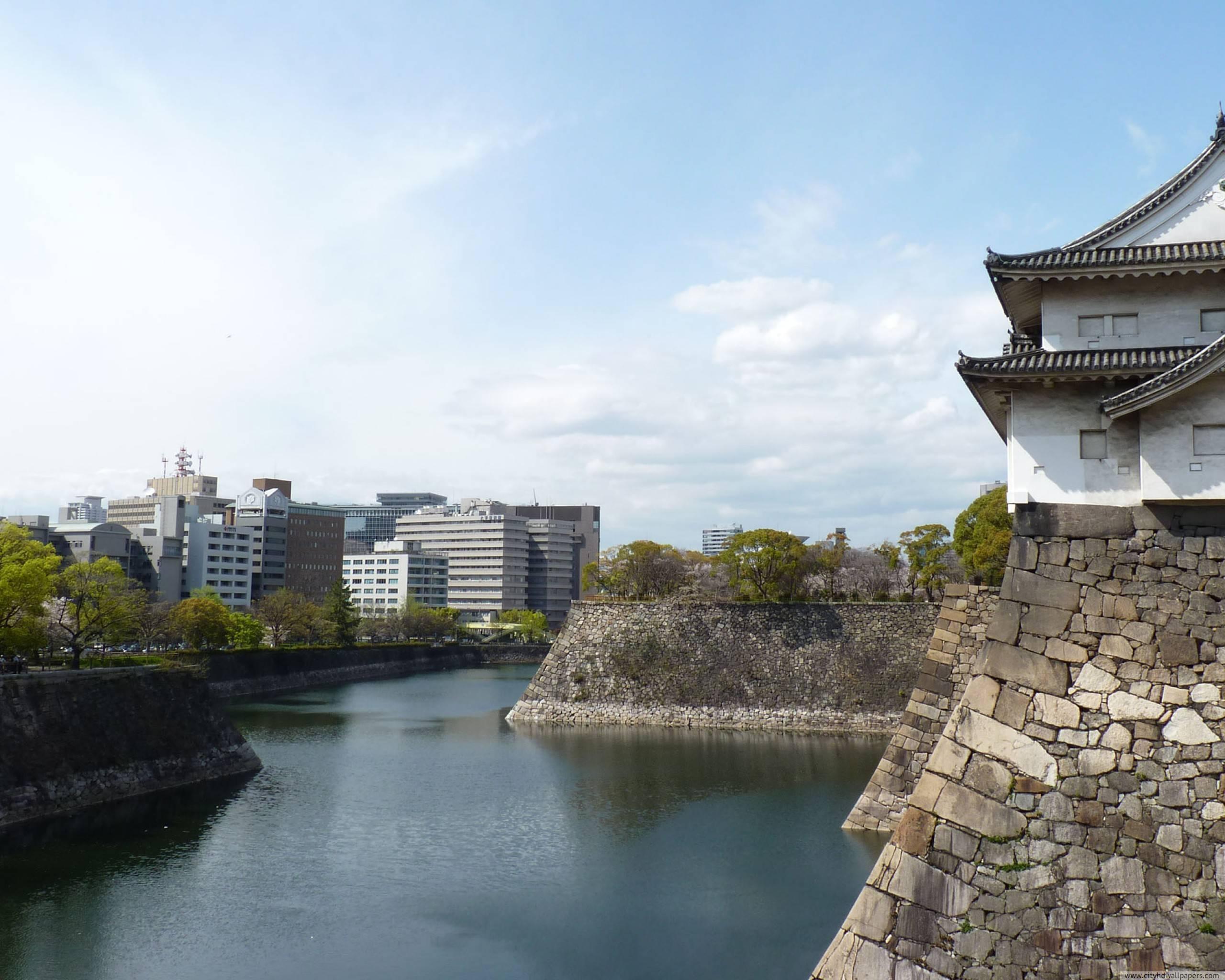 2560x2048 File top. for mobile wallpaper. Osaka castle, Osaka, Japan