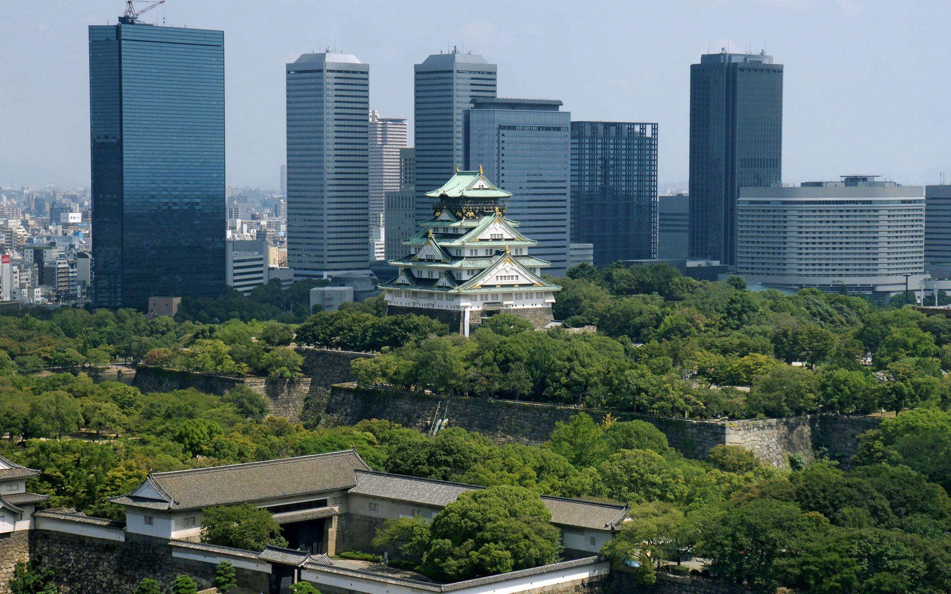 1920x1200 Osaka Castle Osaka Japan Wallpaper 1920x1200. Free Photo