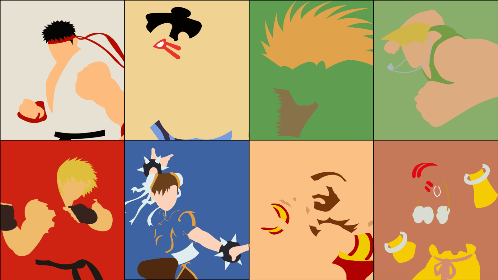 1600x900 Street Fighter 2 Wallpaper