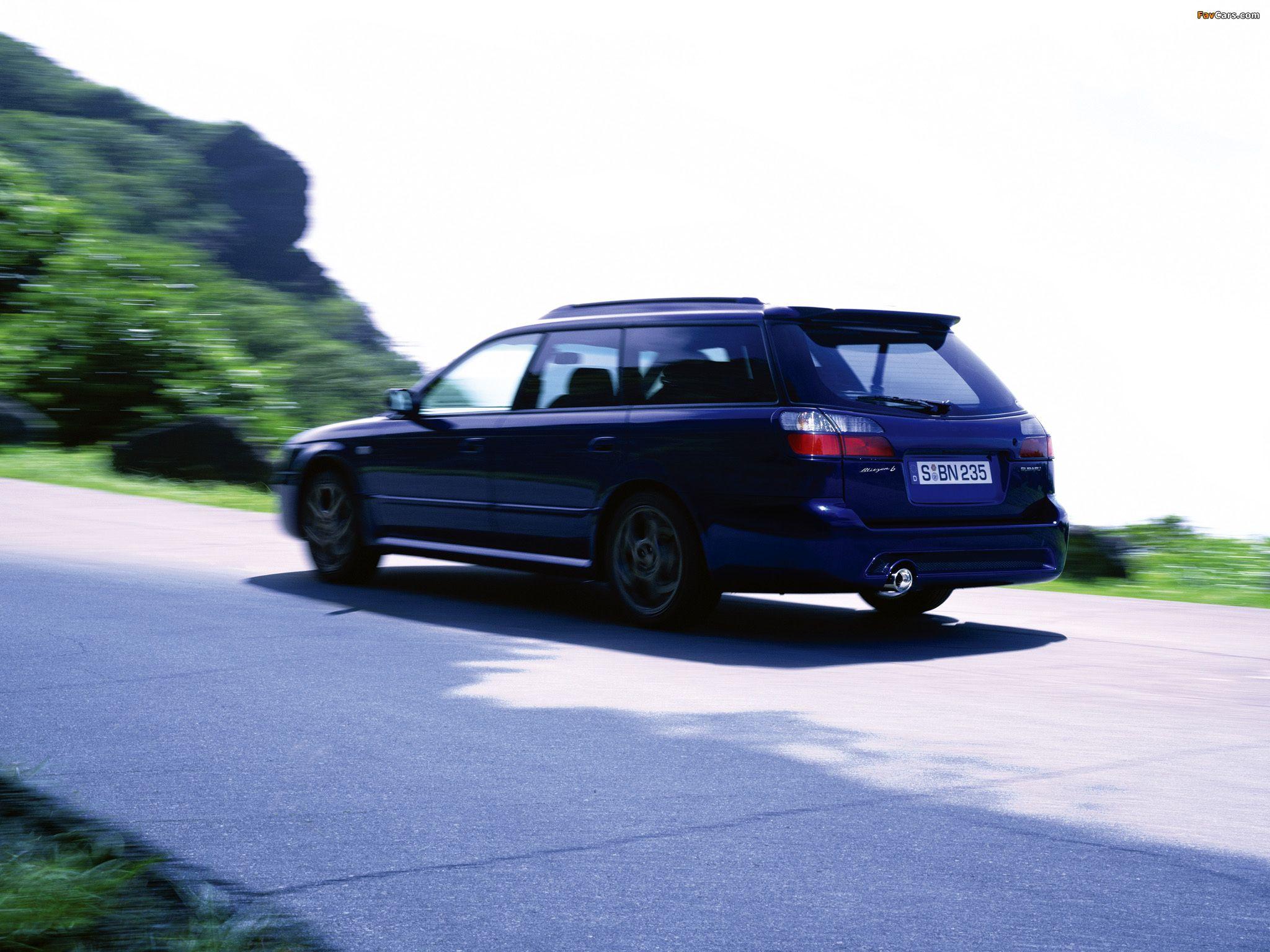 2048x1536 Subaru Legacy B4 Blitzen Touring Wagon (BE, BH) 2001–03