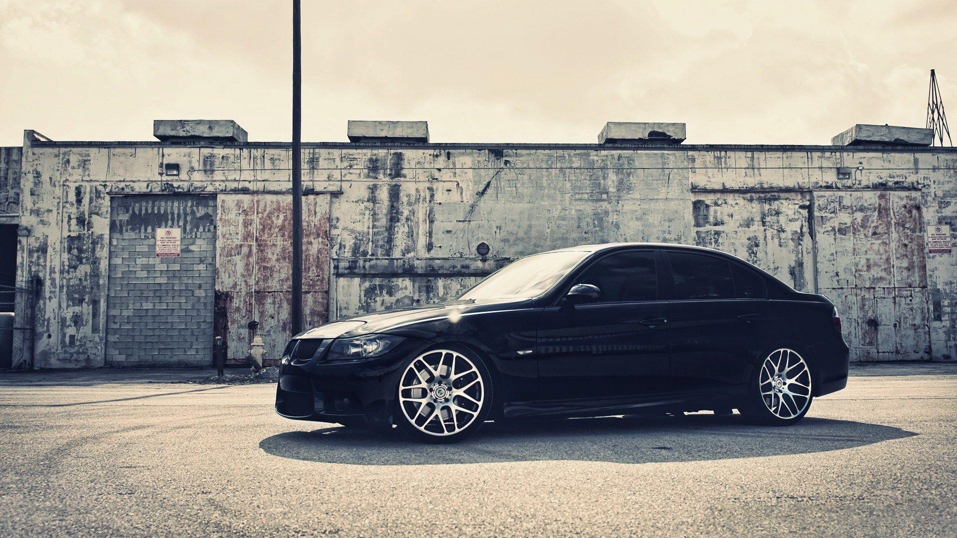 1920x1080 Black BMW 3 Series Wallpaper 44675 1920x1080px