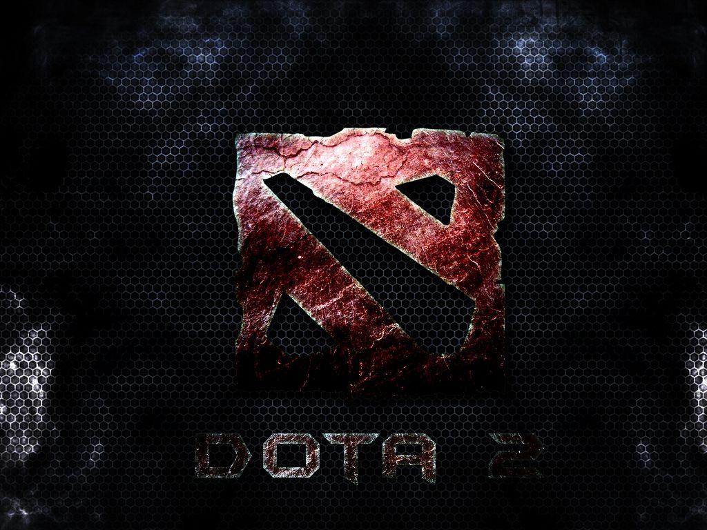 1024x768 Tải xuống hình nền 1024x768 dota 2, logo, chủ đề tối