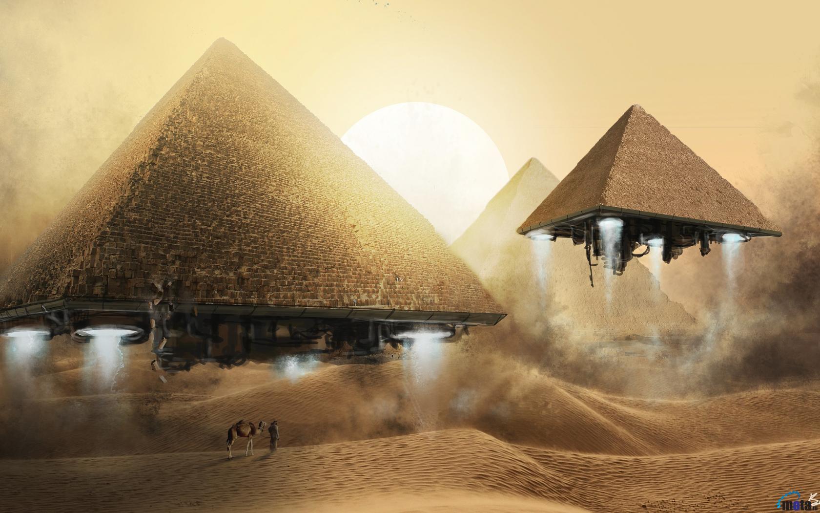 Hình nền các Kim tự tháp Ai Cập 1680x1050