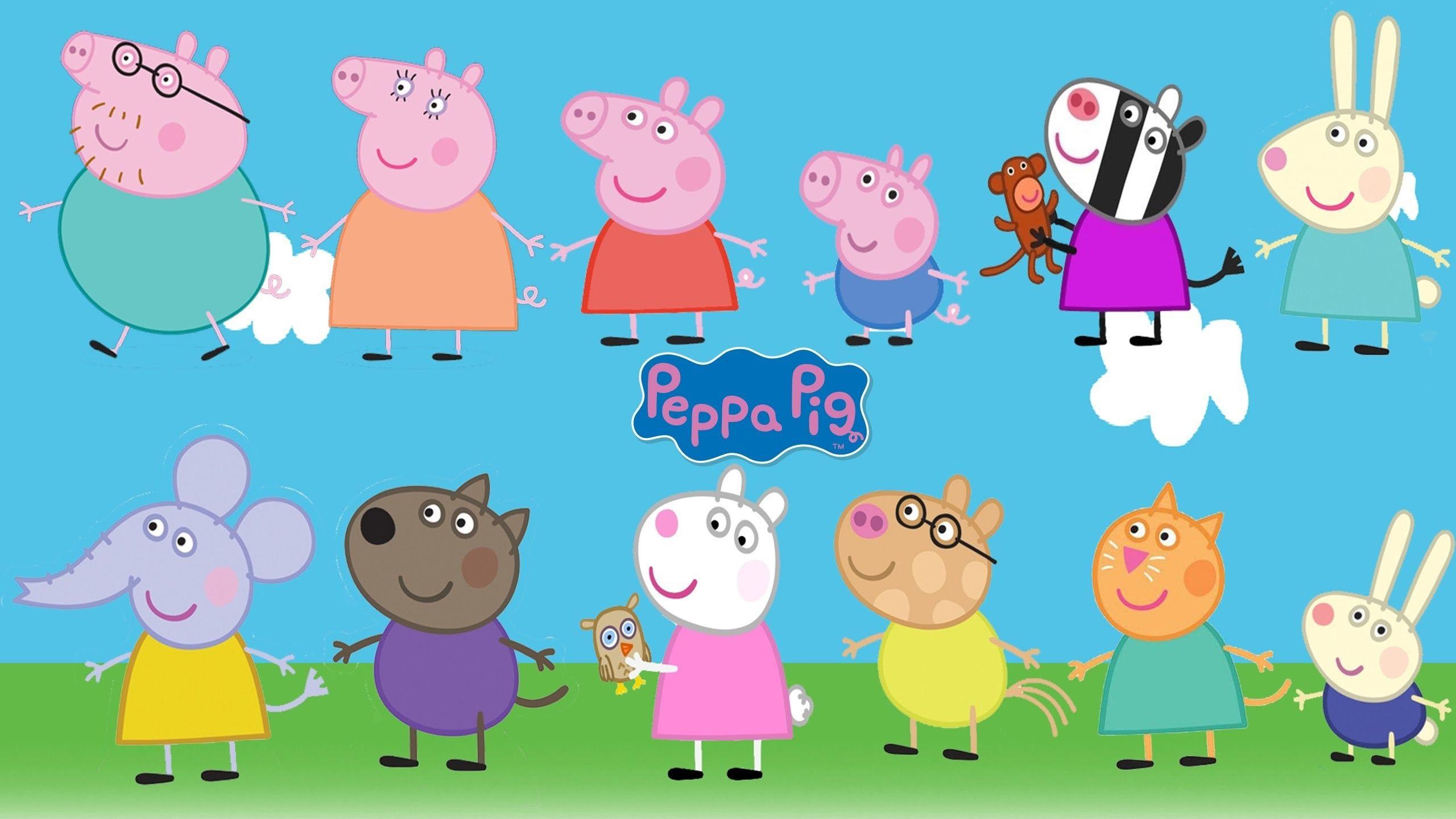 Hình nền Peppa Pig 2560x1440