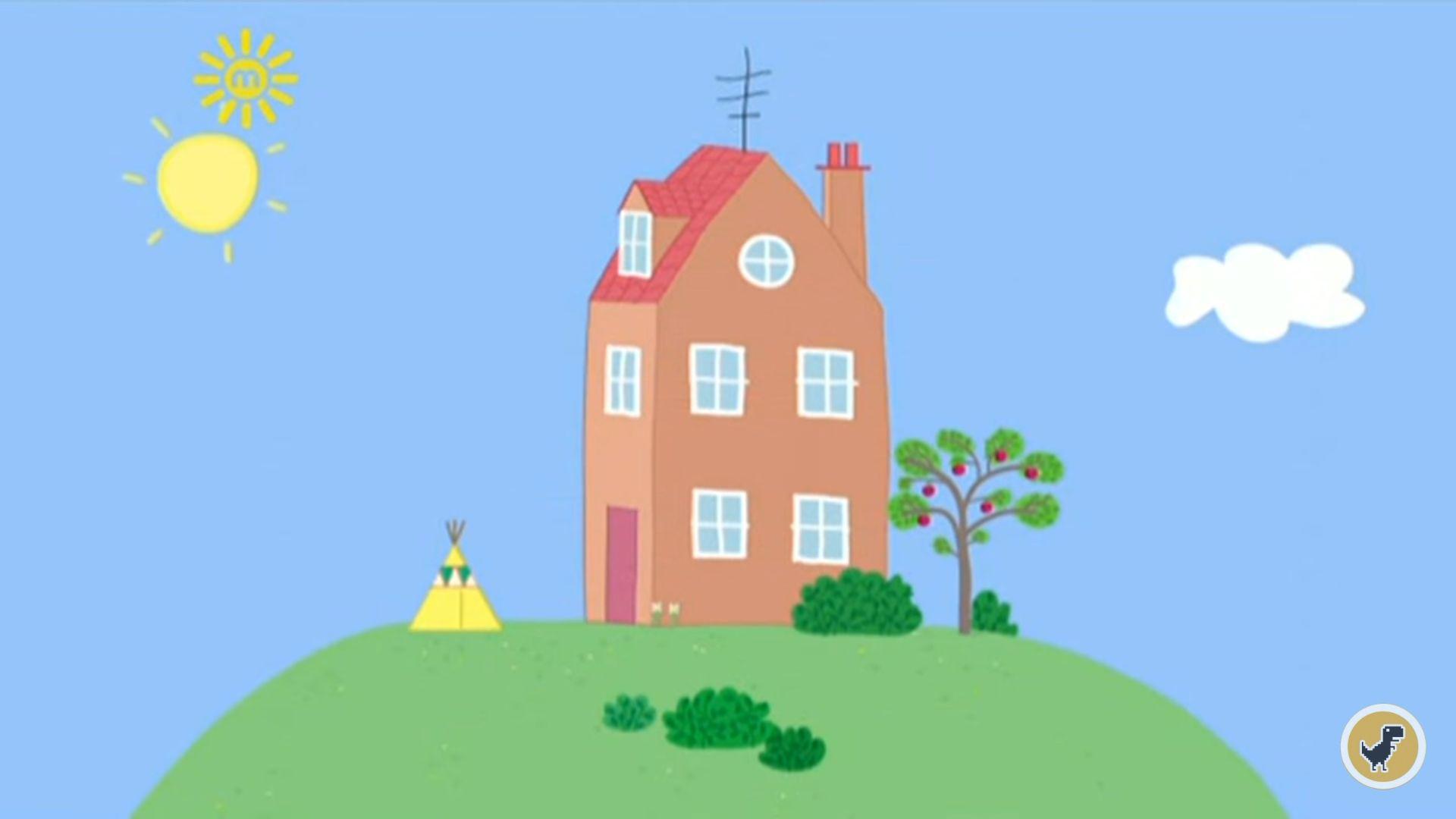 Peppa Pig House Wallpapers  Top Free Peppa Pig House Backgrounds   WallpaperAccess