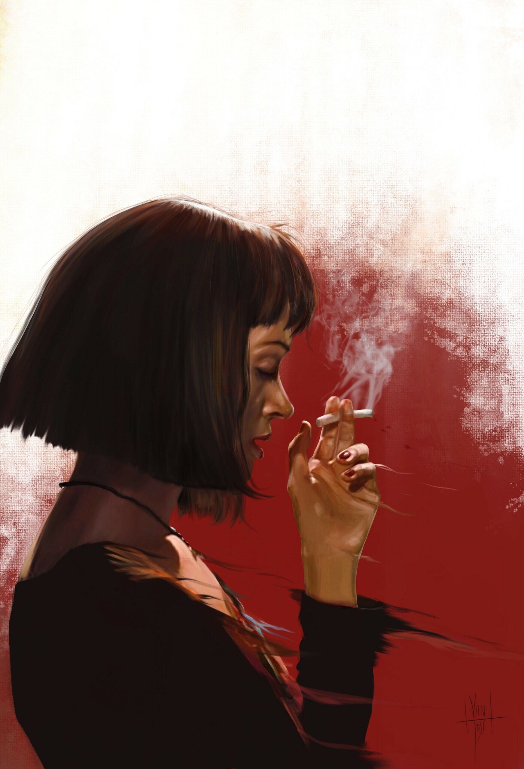 1744x2560 Pulp Fiction Wallpaper
