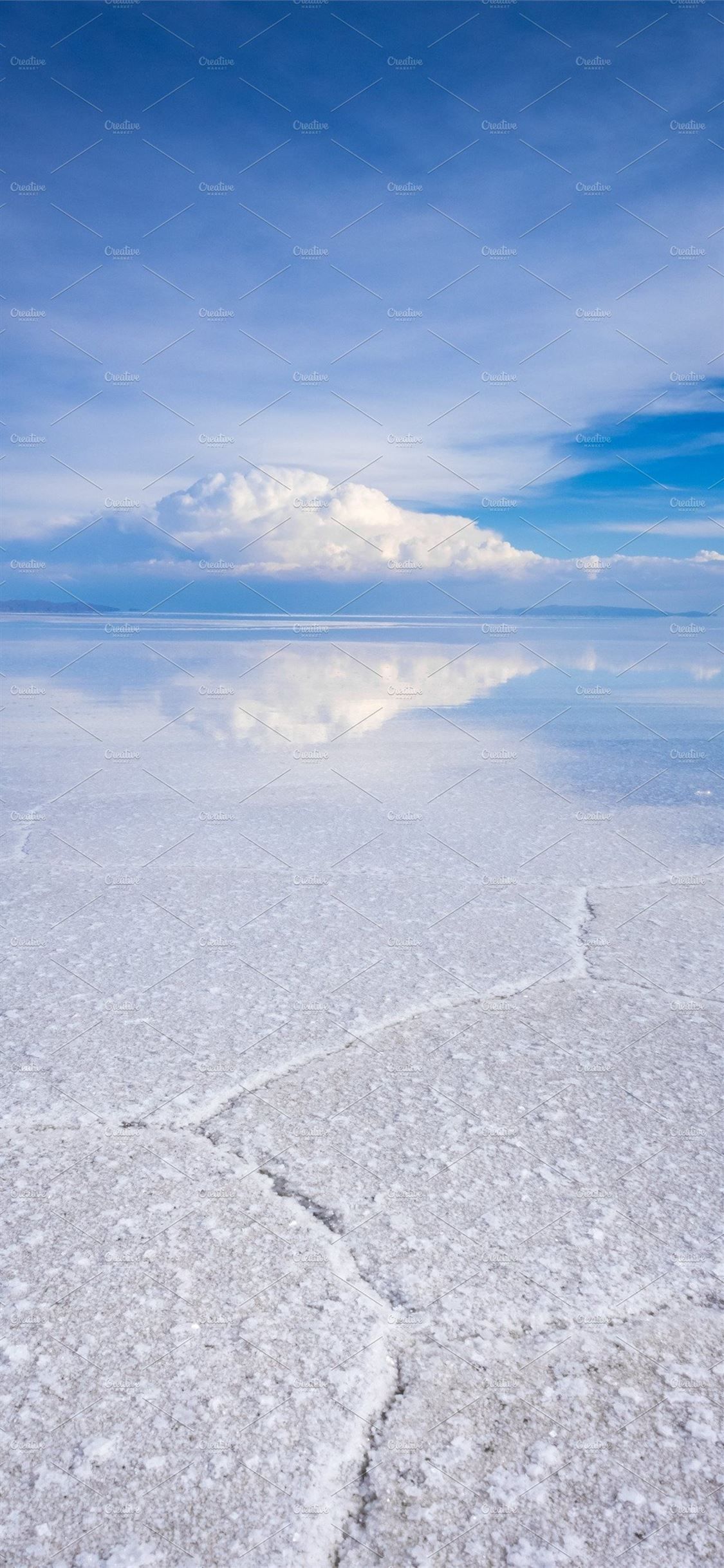 1125x2436 Salar de Uyuni desert Bolivia iPhone X