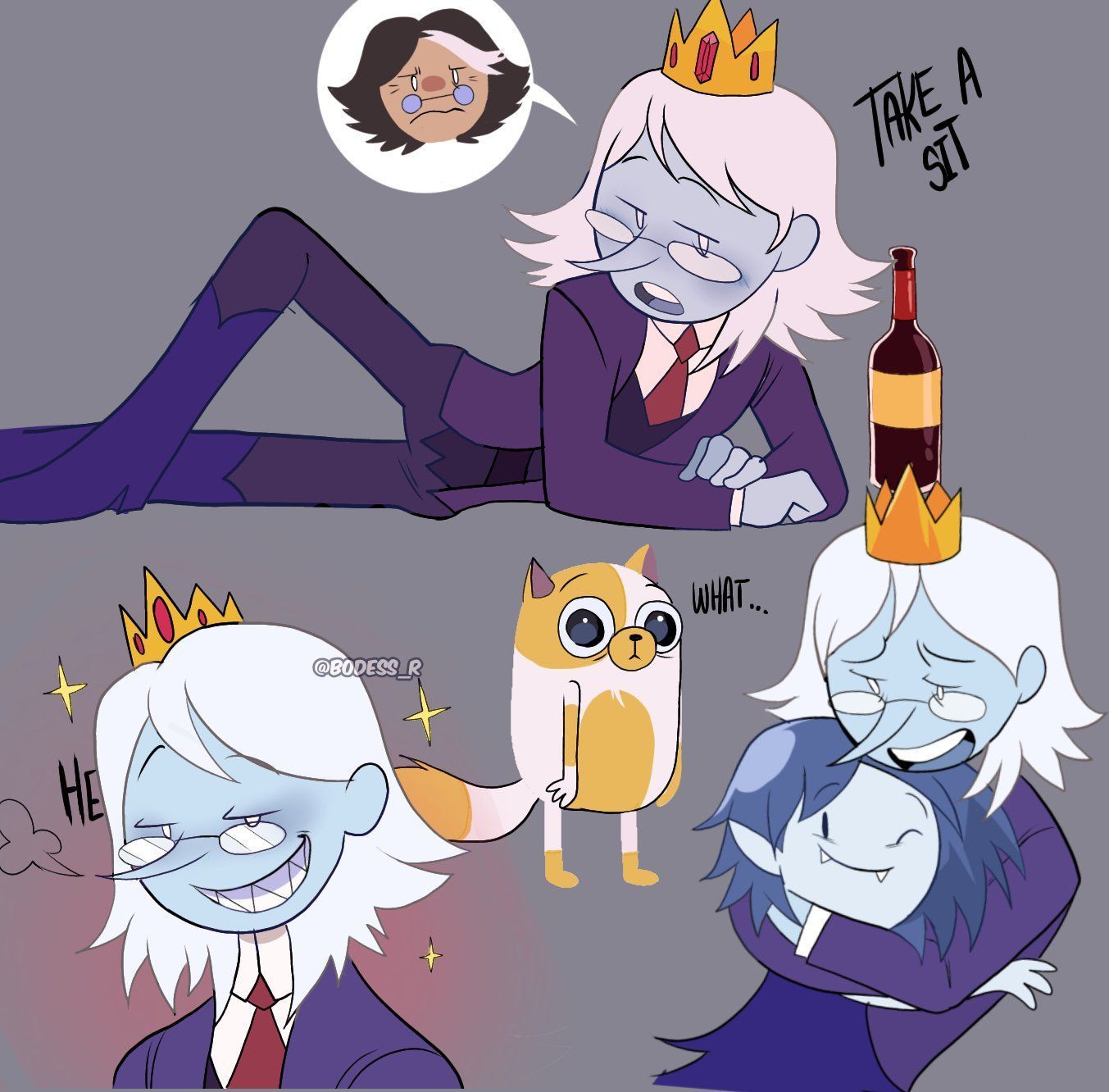 1353x1332 FionnaandCake #fanart #WinterKing