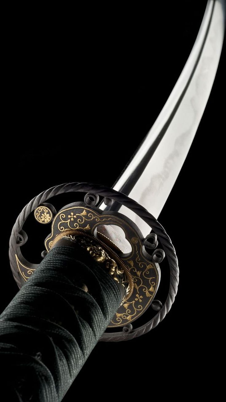 736x1308 Katana, japanese, samurai, sword, HD
