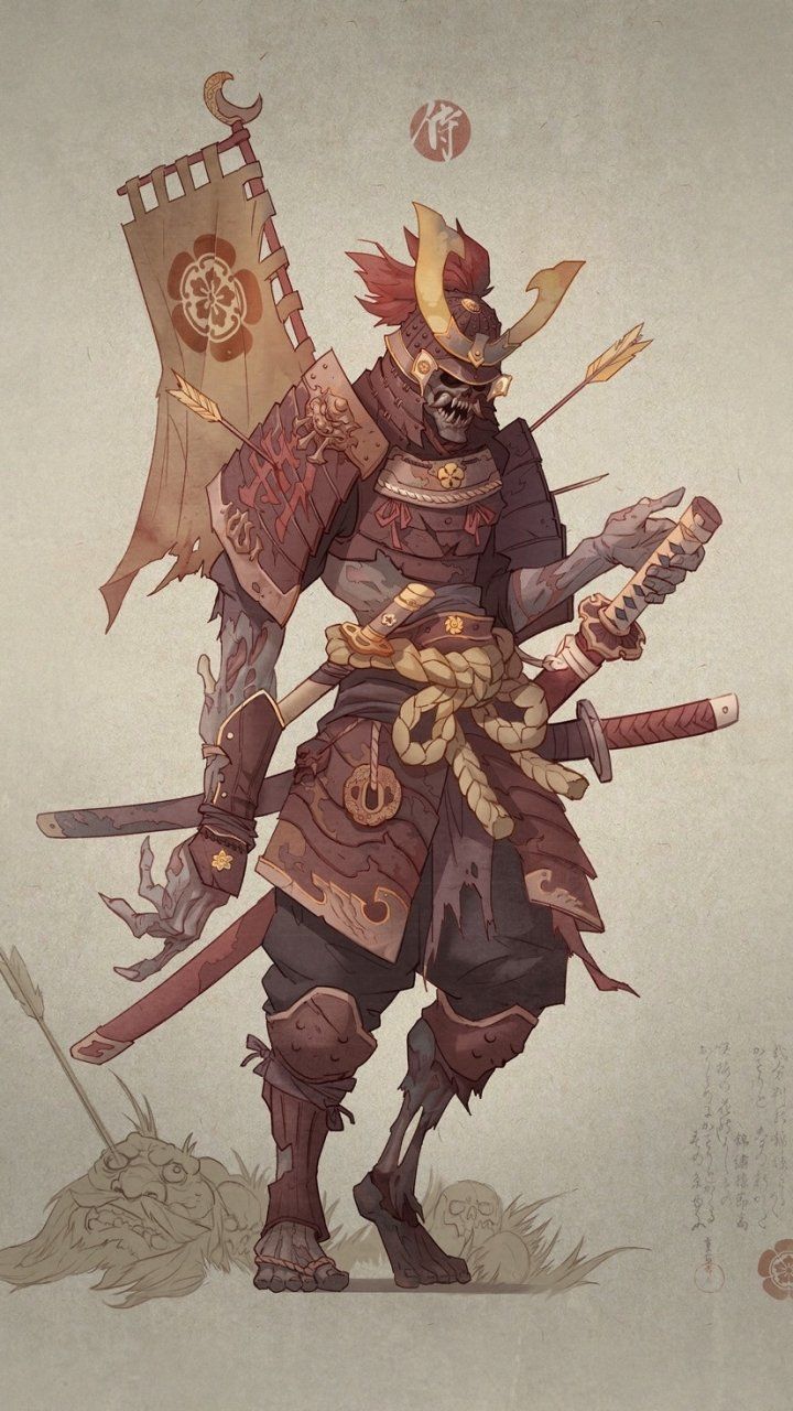 720x1280 Download Banner Undead Katana Armor