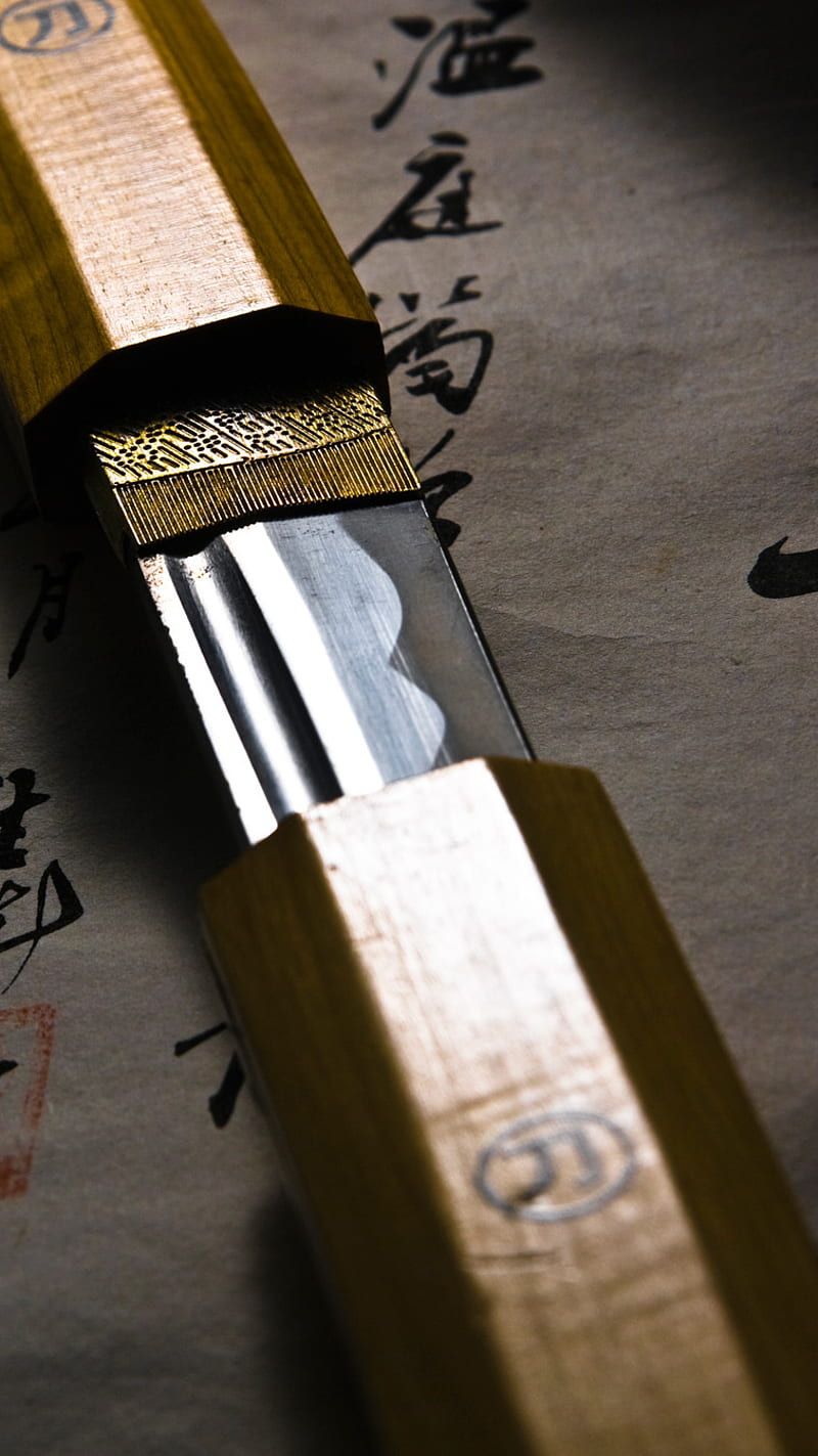 800x1423 Katana, ninja, sword, weapon, HD phone