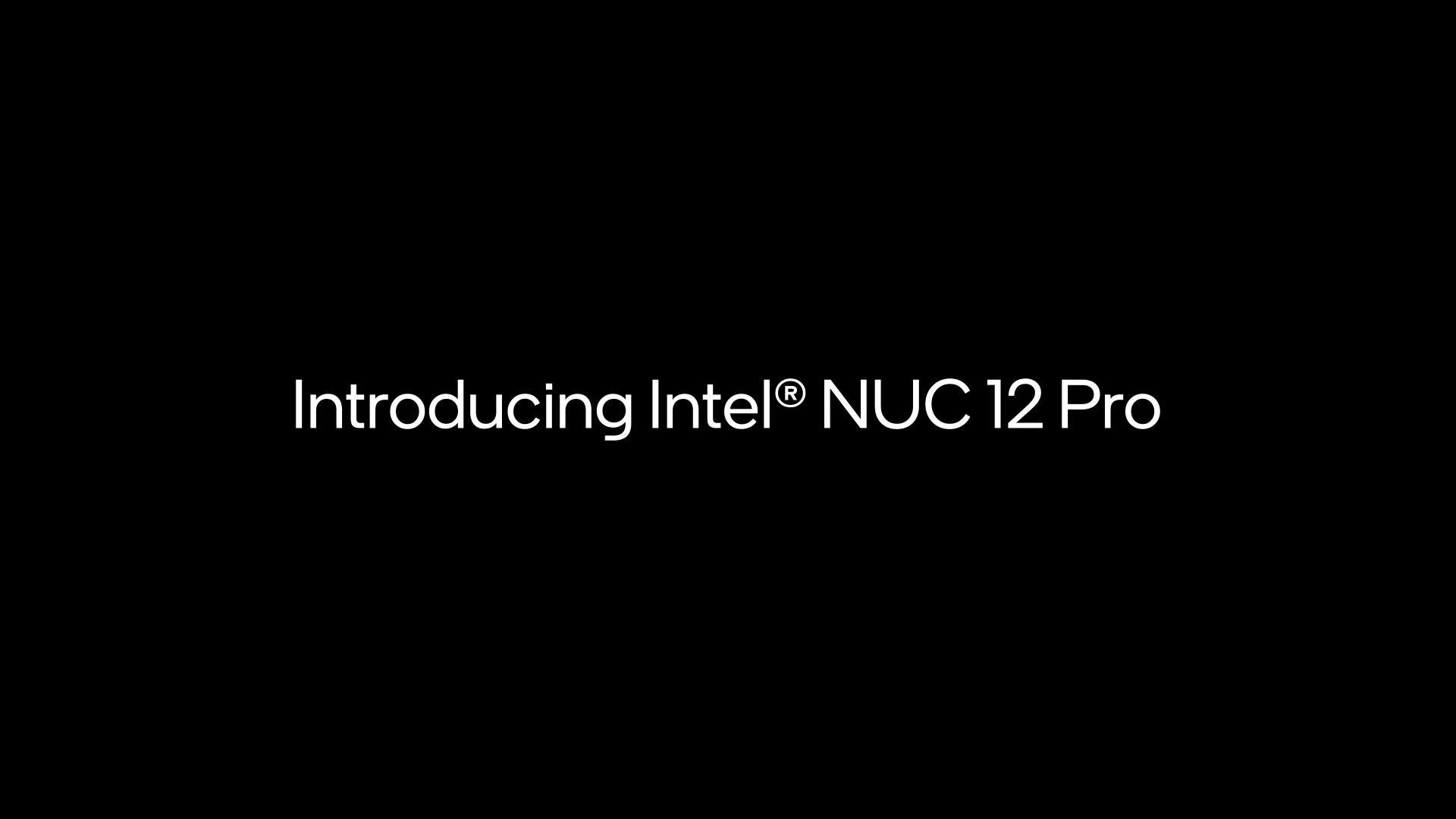 1920x1080 NUC For ASUS Intel NUC 12 Pro Wall