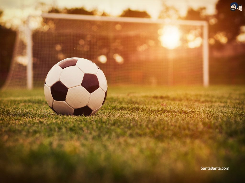 1024x768 Goal Post Wallpaper