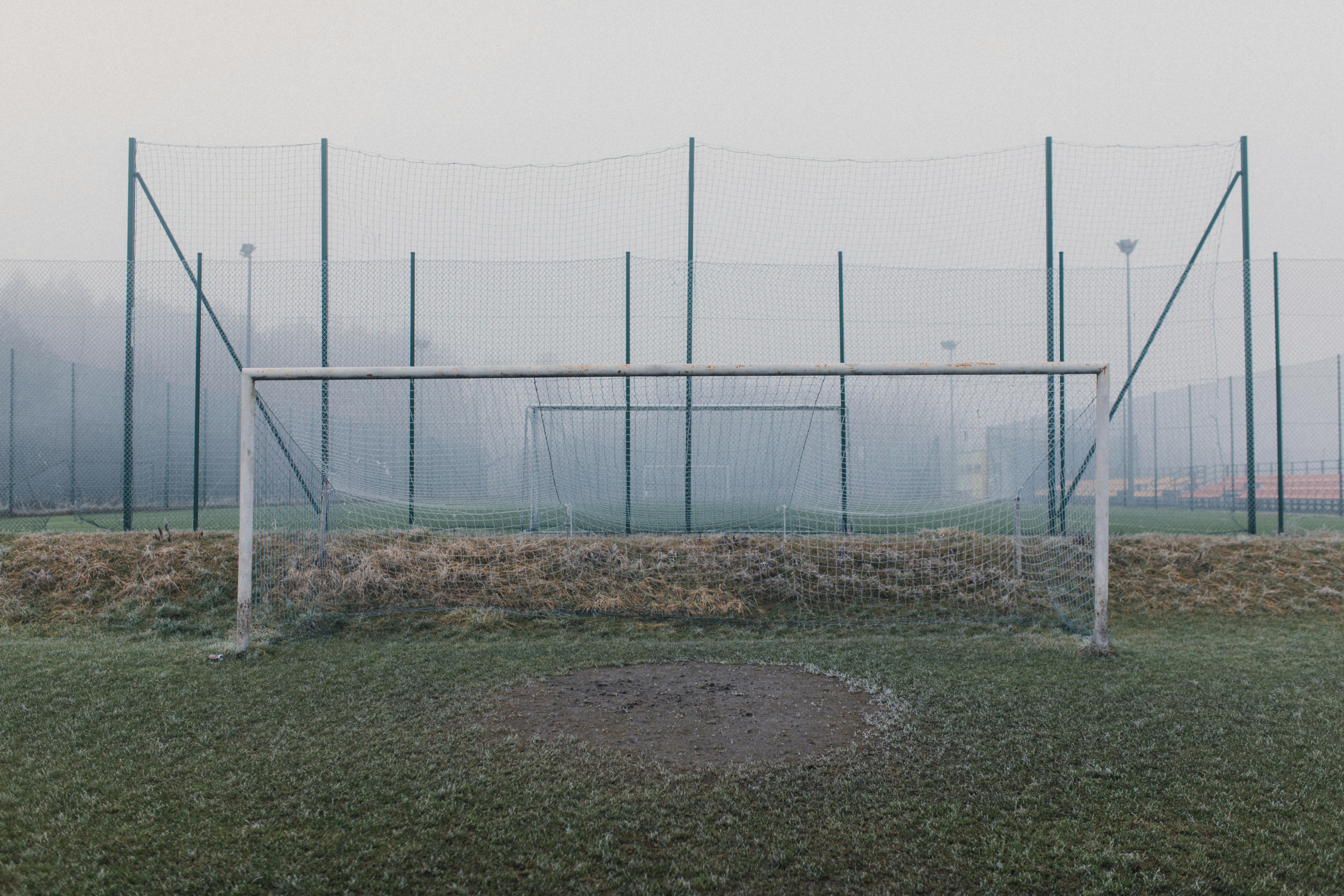 6720x4480 Photography of White Soccer Goal Post