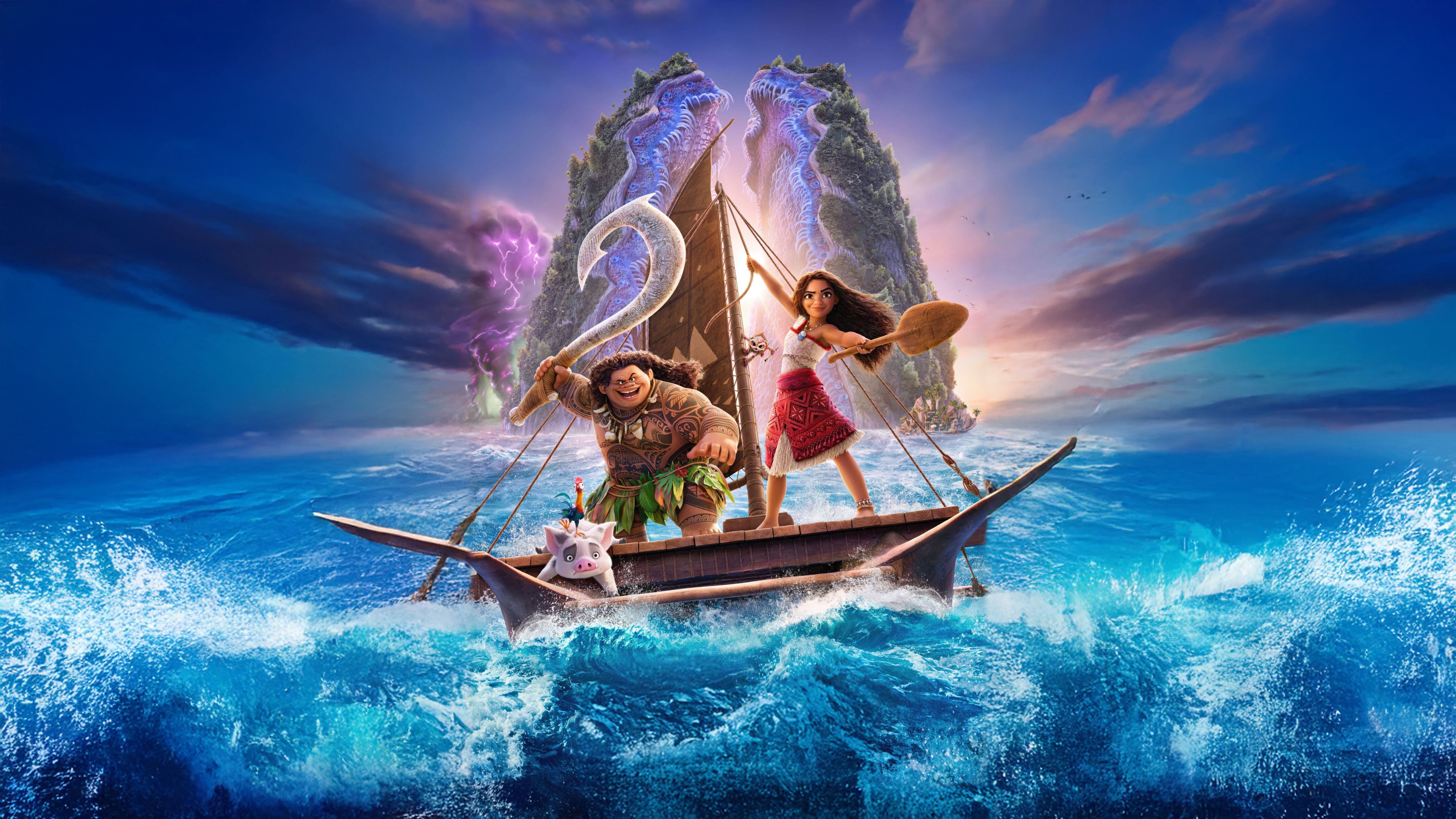 5120x2880 Download Moana 2 4k Ultra HD Wallpaper