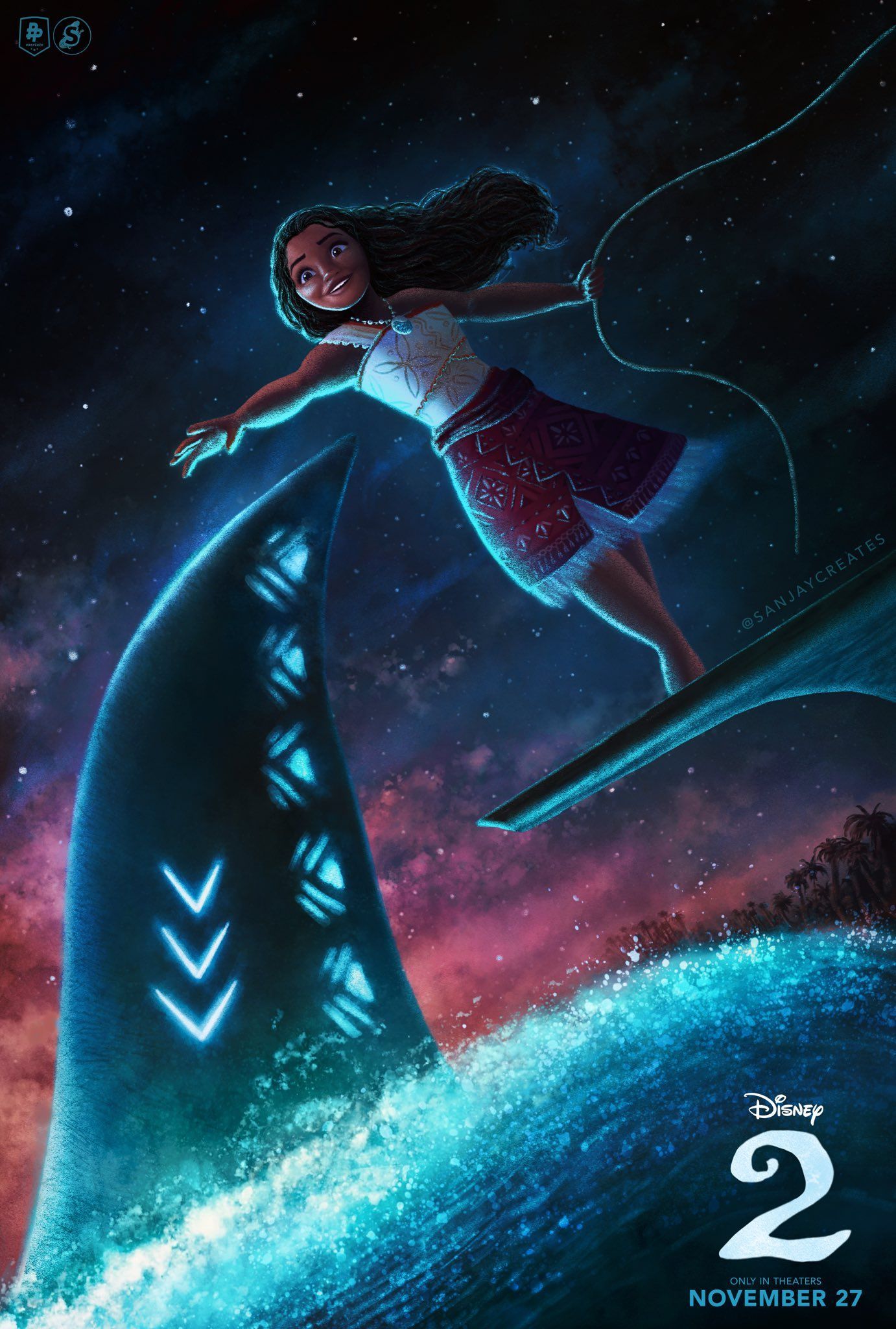 1382x2048 Sanjay (Artwork) on X: Moana 2