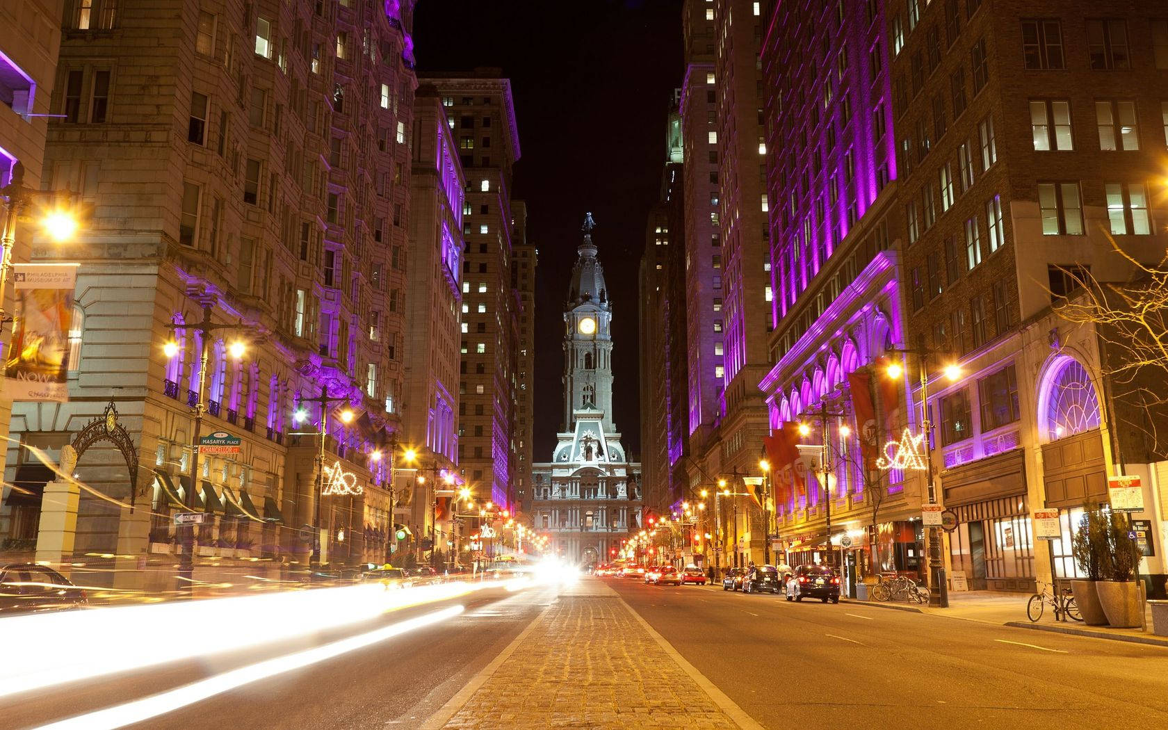 1680x1050 Captivating View Of Philadelphia City