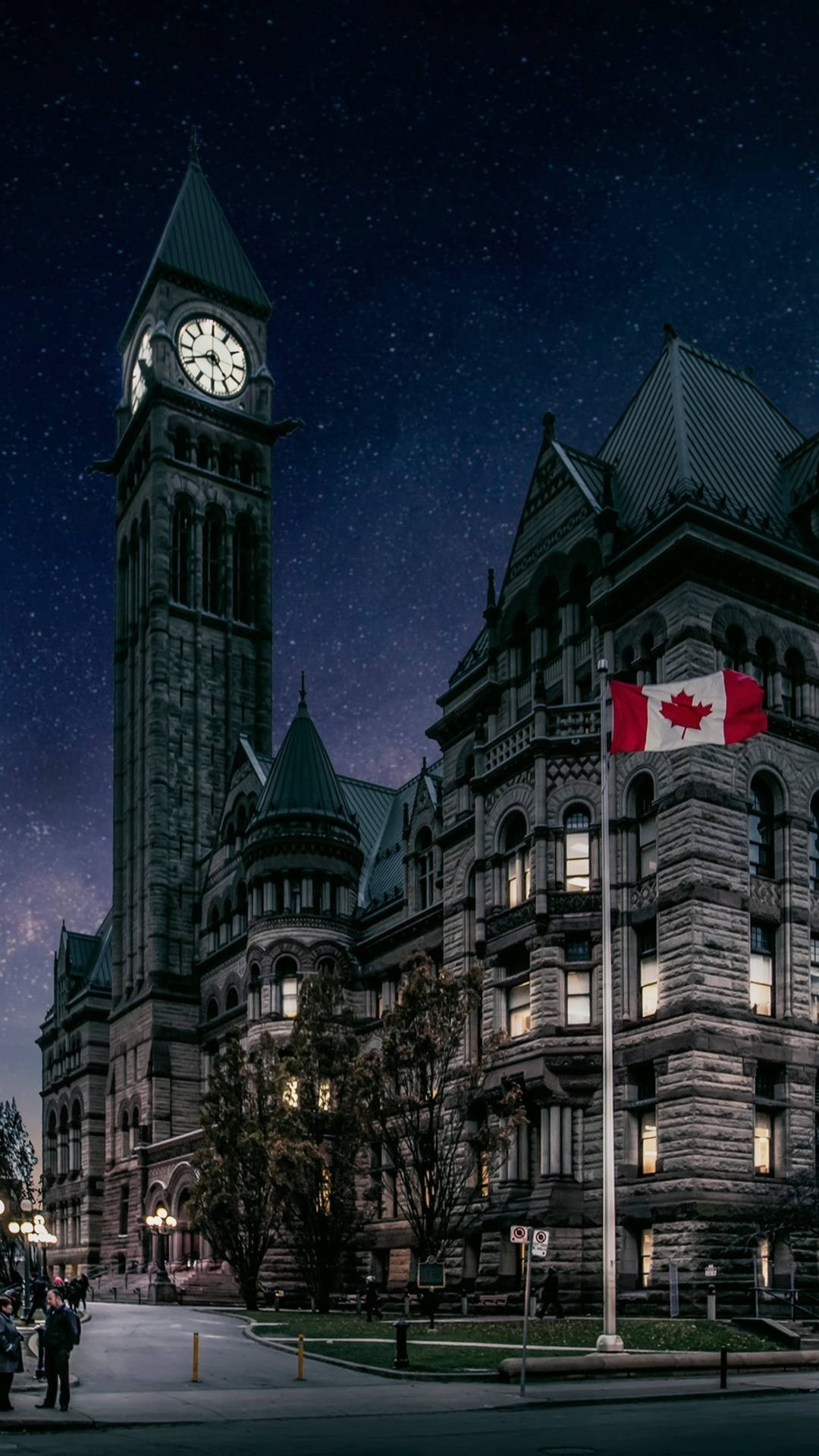 1080x1920 Old City Hall In Toronto Wallpaper