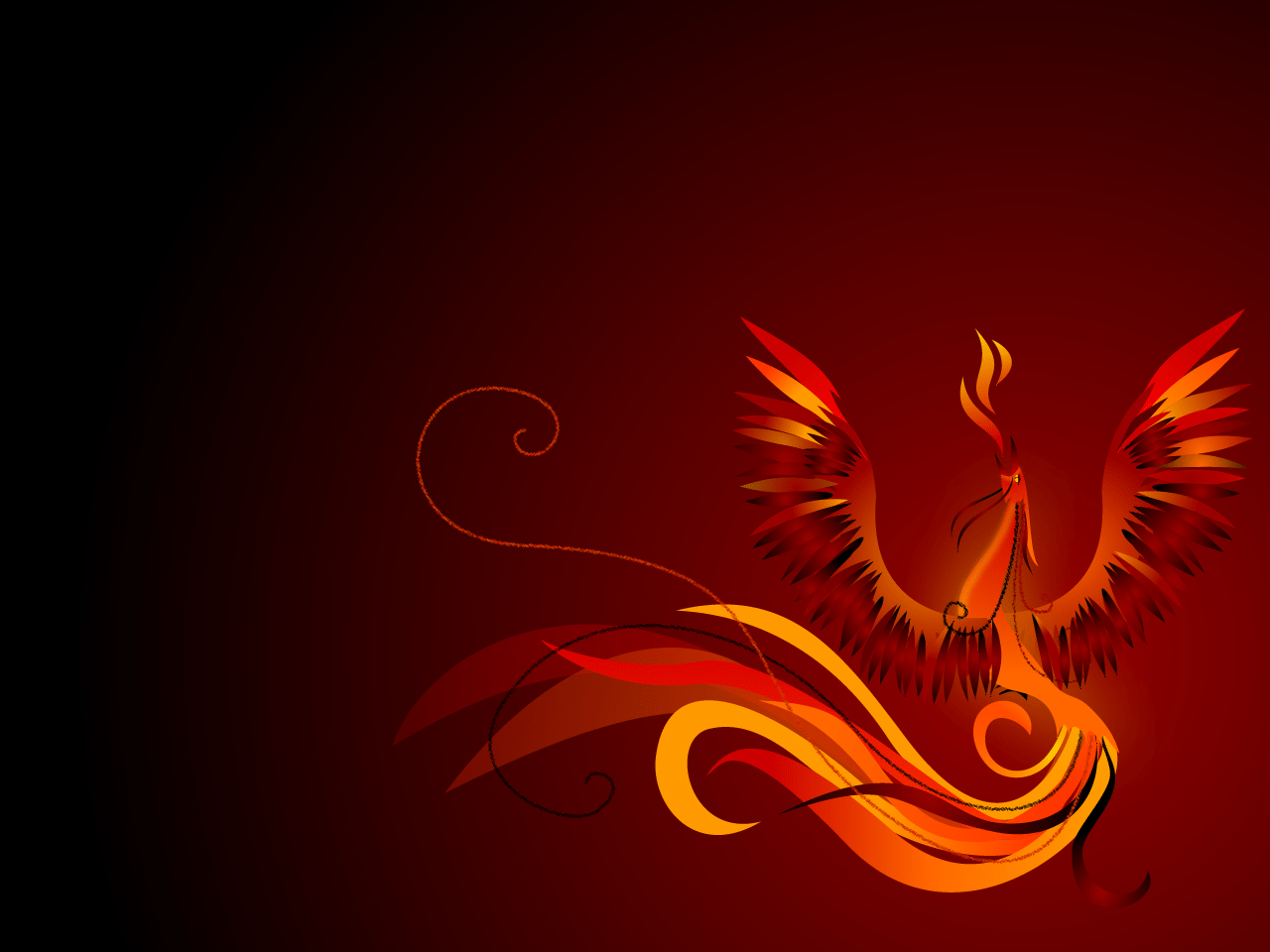 1280x960 Phoenix Bird Wallpaper