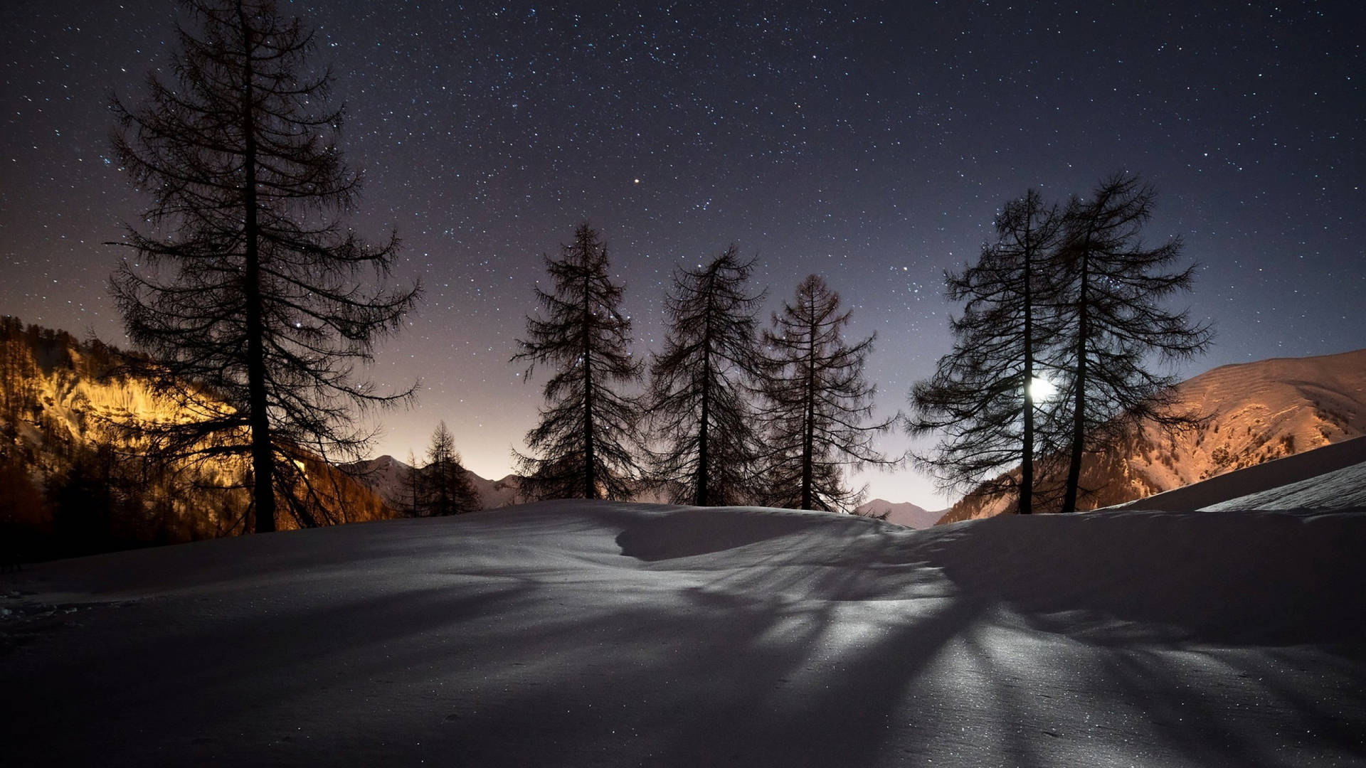 1920x1080 Snow Field Google Meet Virtual