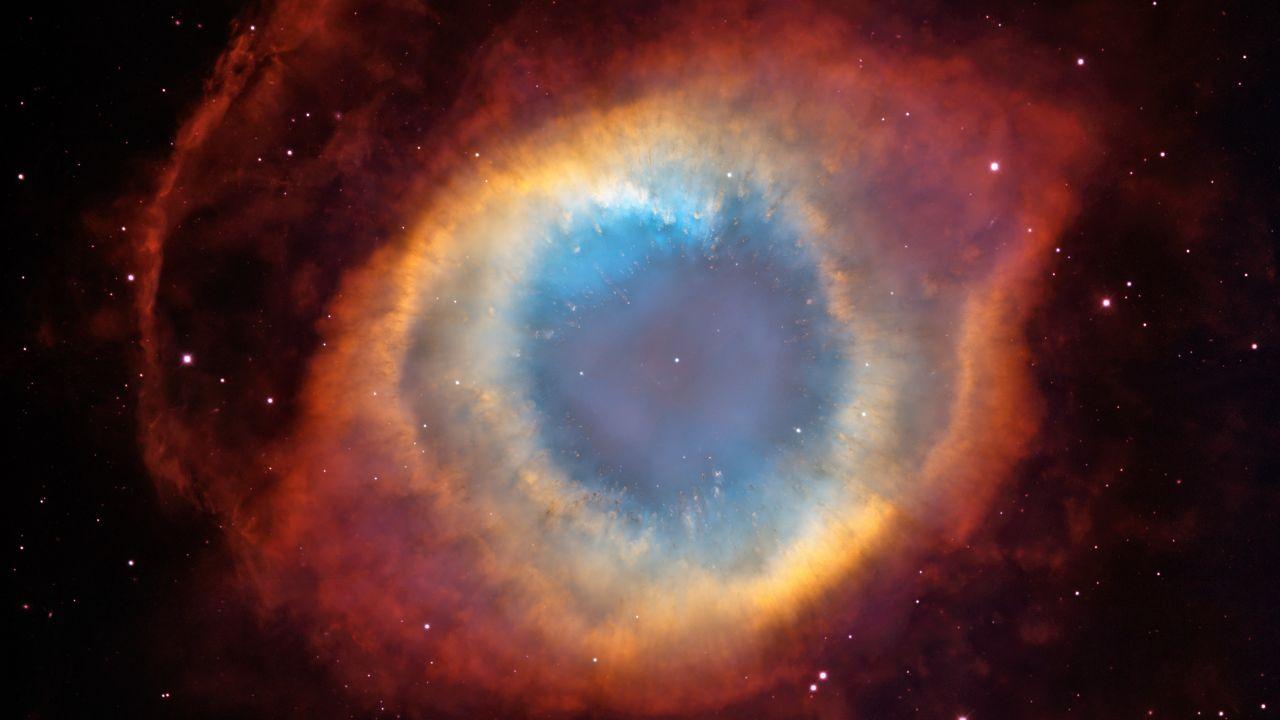 1280x720 Wallpaper Helix Nebula, Milky way, Hubble Space Telescope