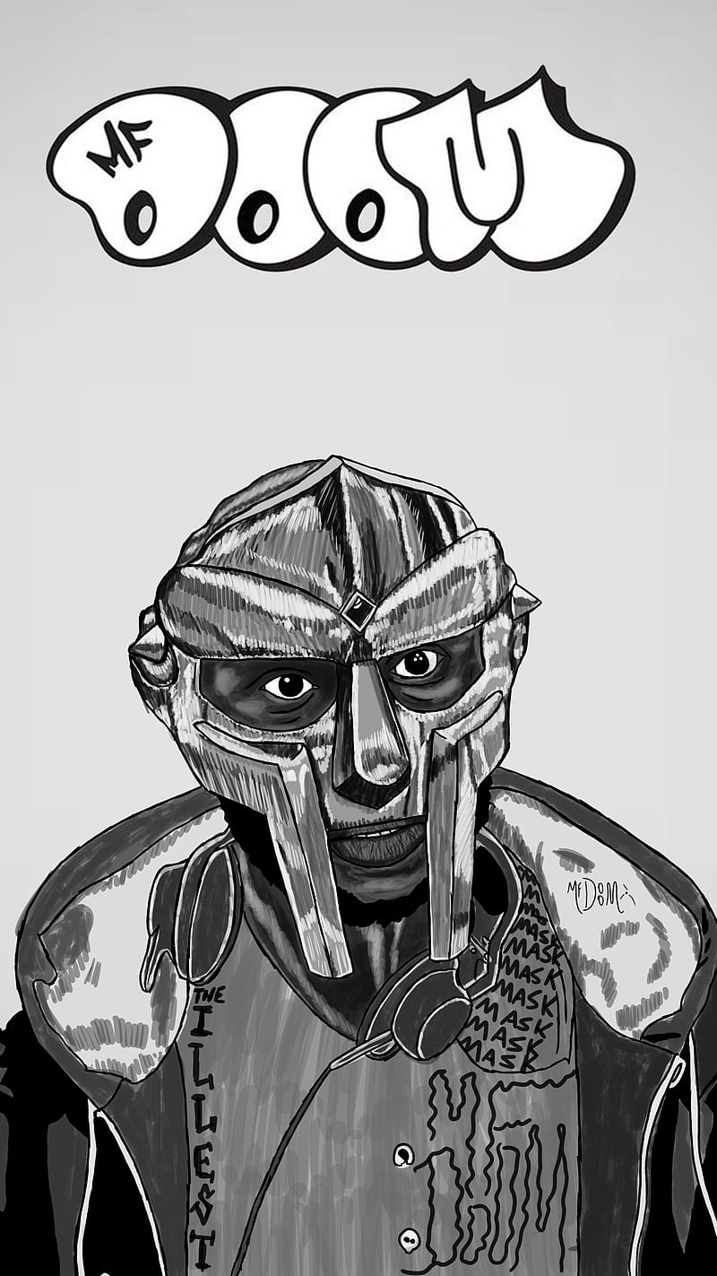 800x1423 MF DOOM, art, hip hop, HD phone