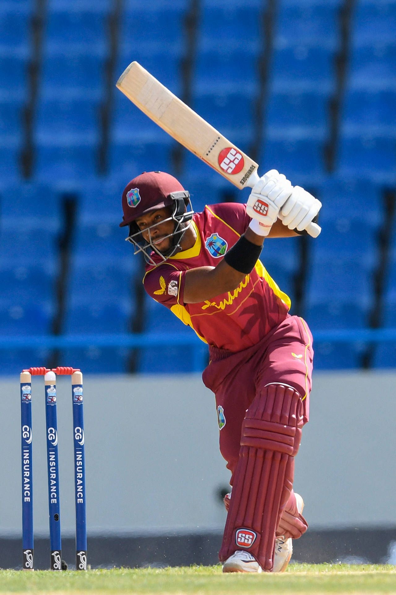1280x1920 Shai Hope Cricket Athlete Wallpaper