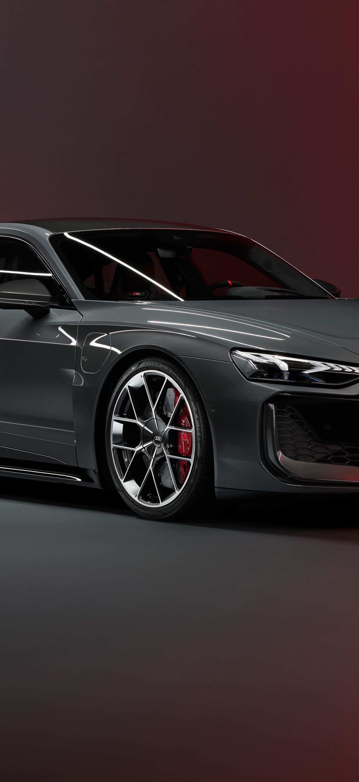 1206x2622 Audi RS E Tron GT Wallpaper 4K, 2024