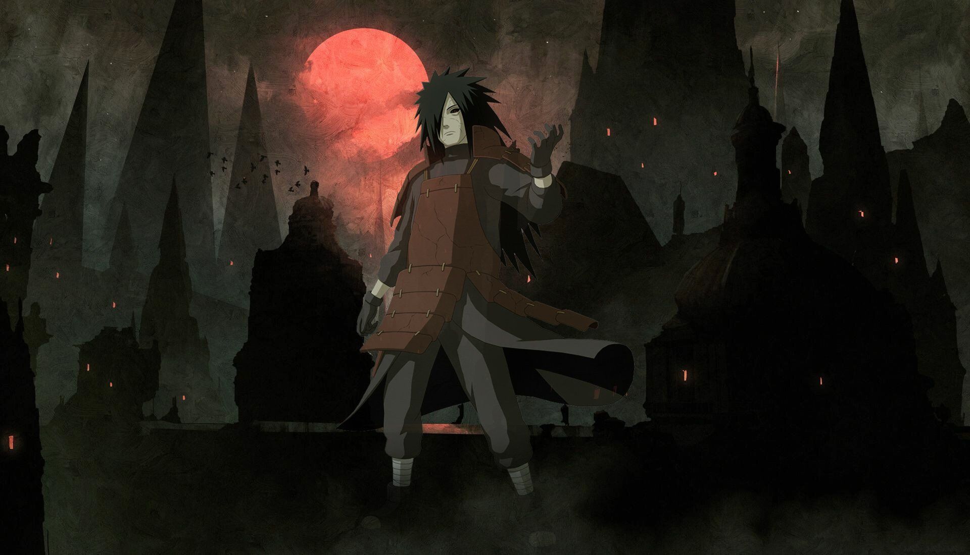 1920x1100 Madara Uchiha: Dark Anime Legend. Naruto HD Wallpaperx1100