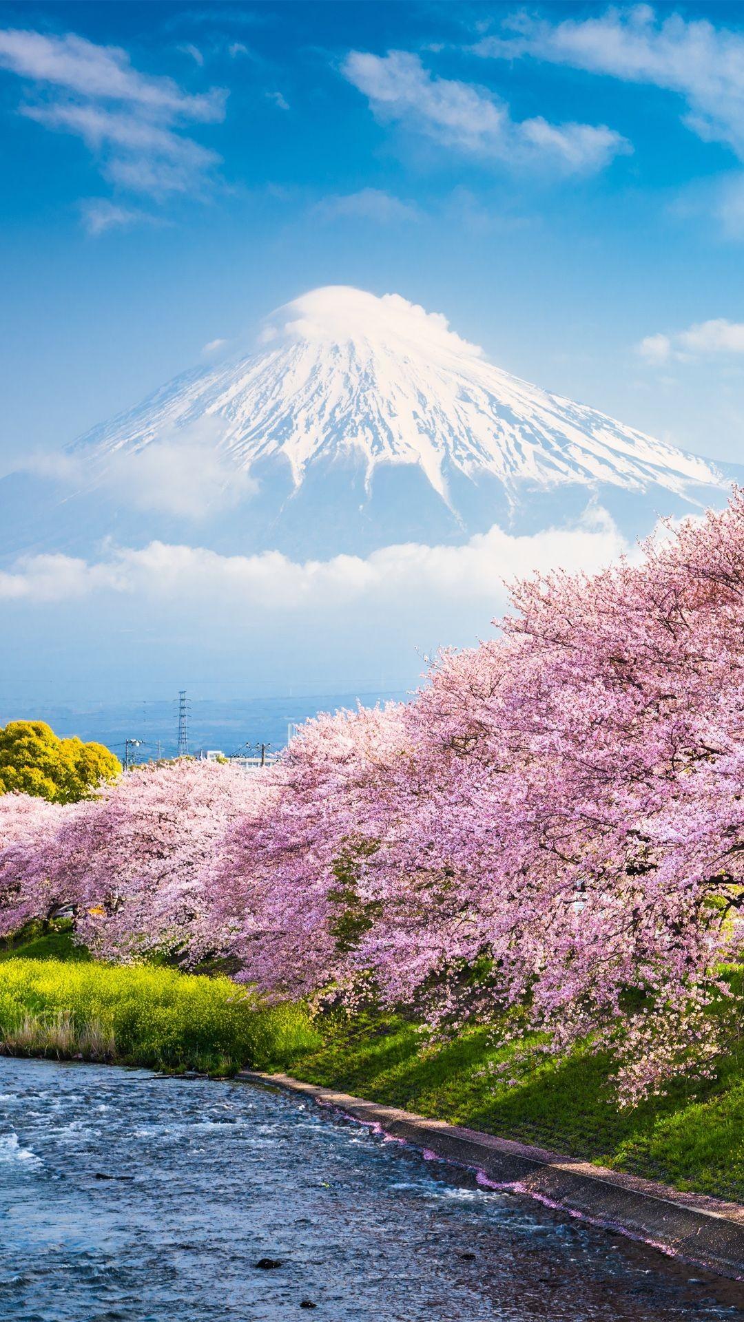1080x1920 Wallpaper Gunung Fuji APK untuk Unduhan