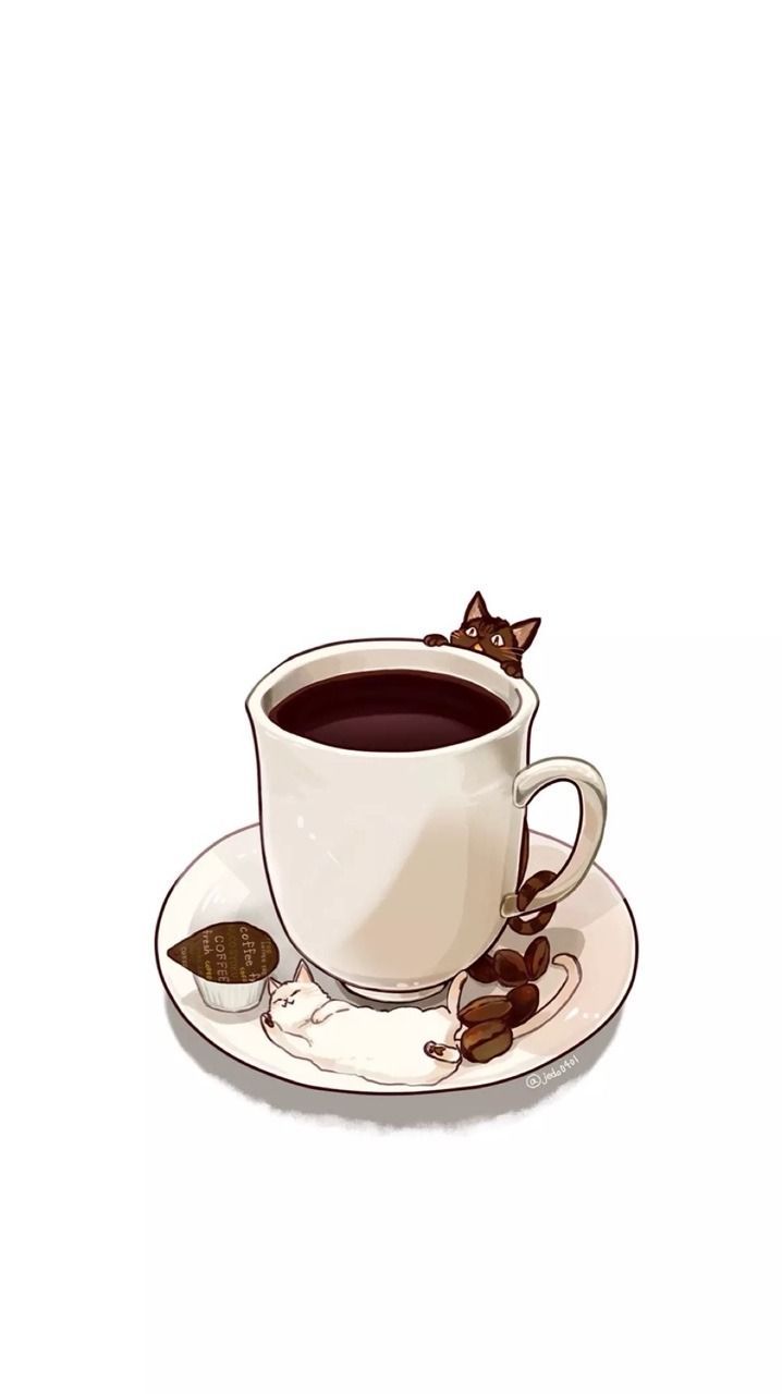 718x1280 Coffee x kitties