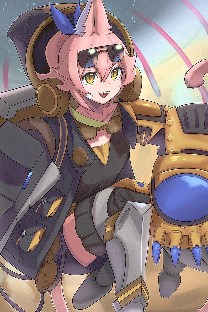 728x1092 HD Wallpaper: Tri Brigade Kitt, Anime