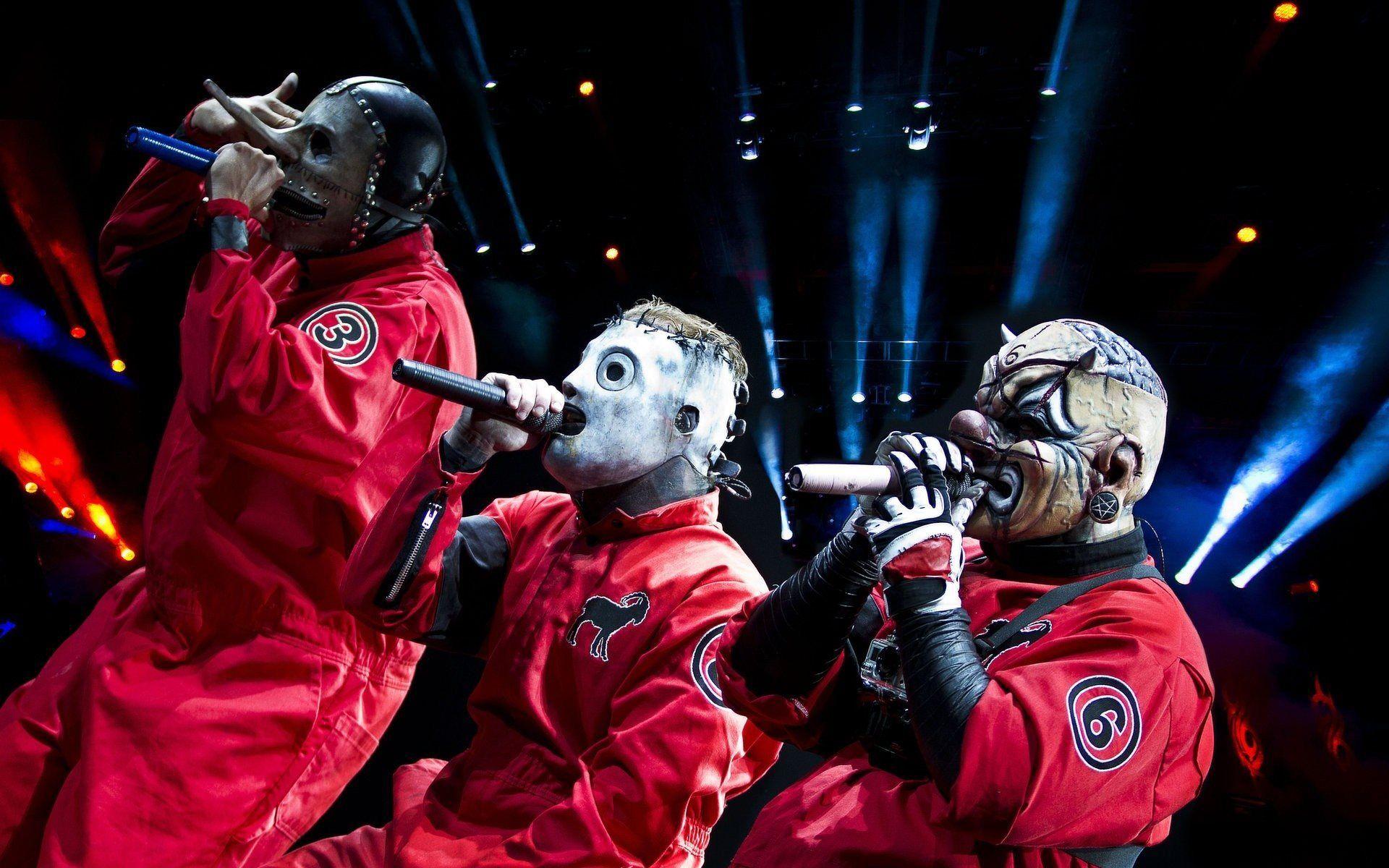 1920x1200 Download wallpaper shawn crahan, corey taylor, slipknot
