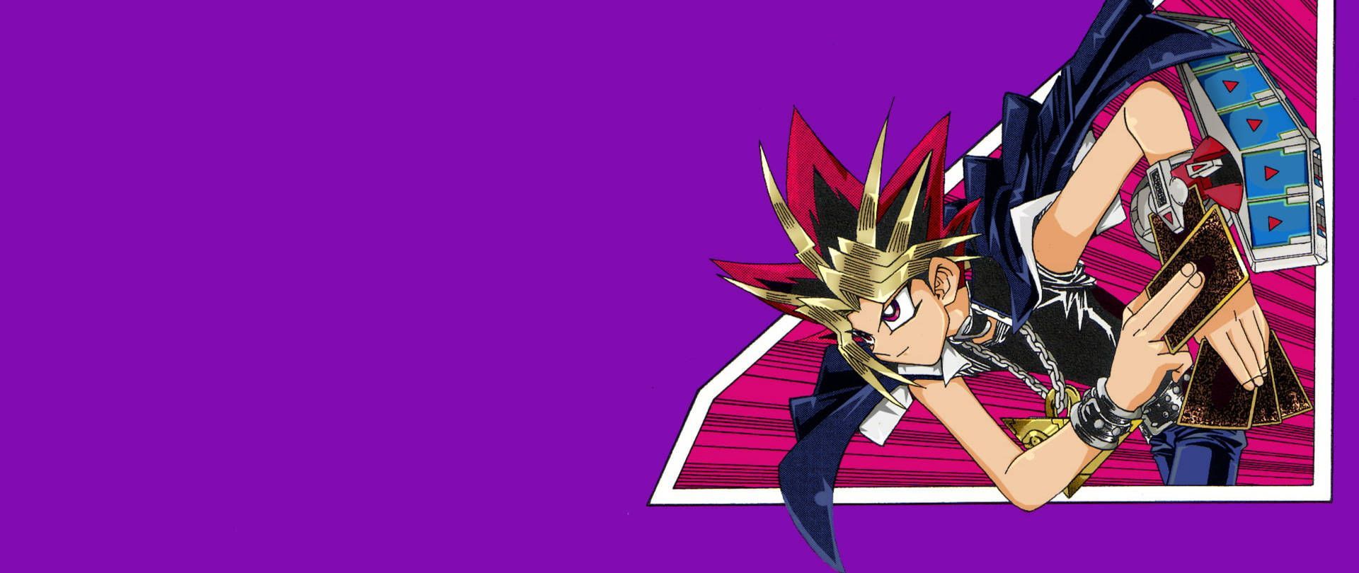 1920x810 Yugioh Yami Battle Stance Wallpaper