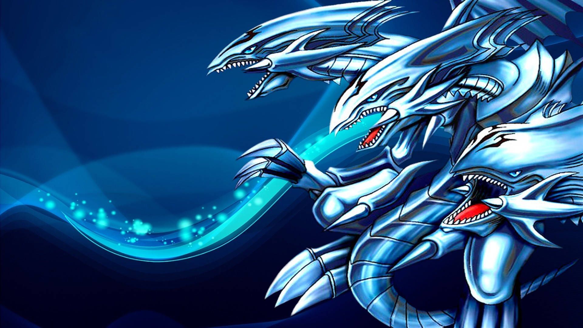 1920x1080 Yugioh Blue Dragon Art Wallpaper