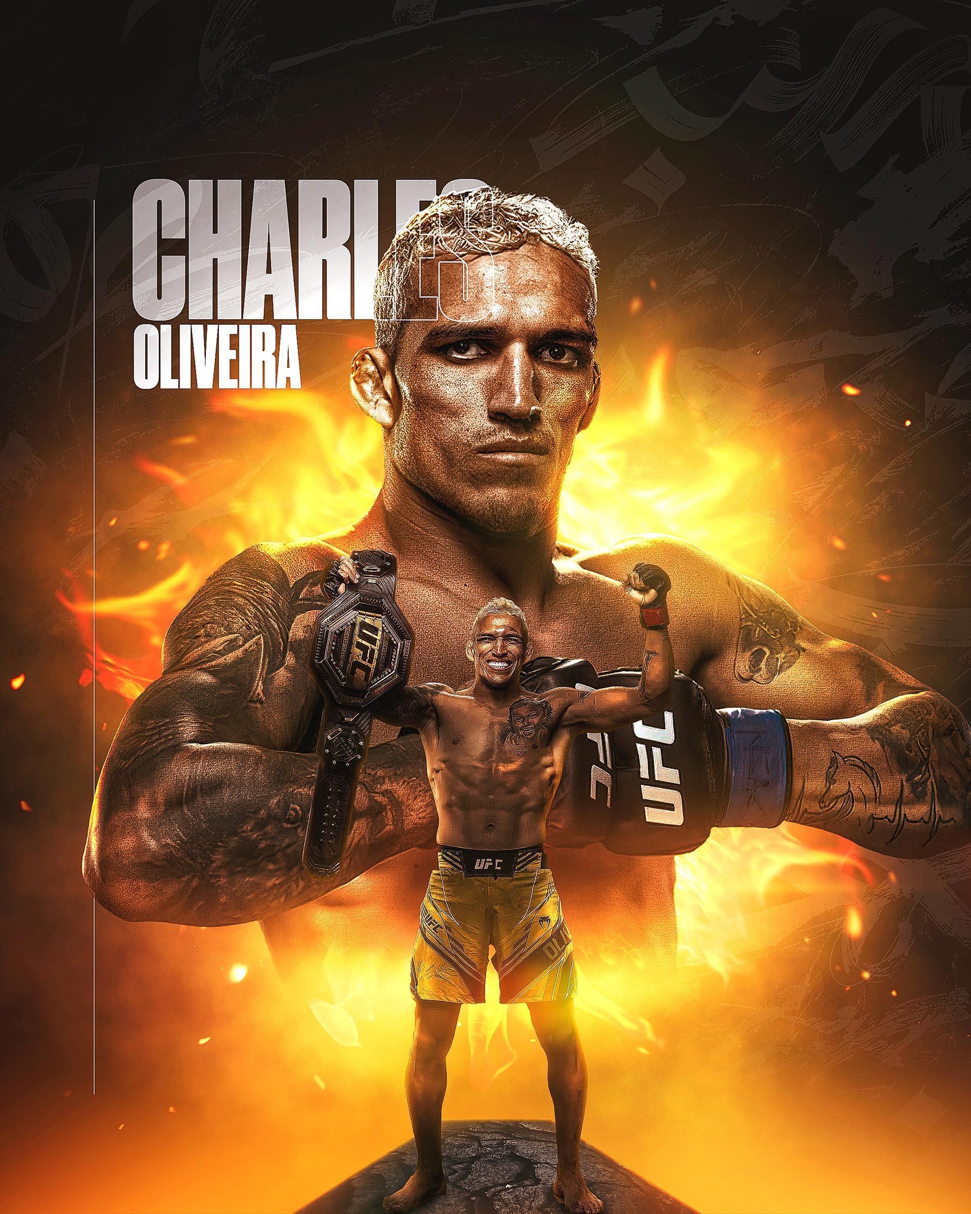 1920x2400 Charles Oliveira UFC HD Wallpaper