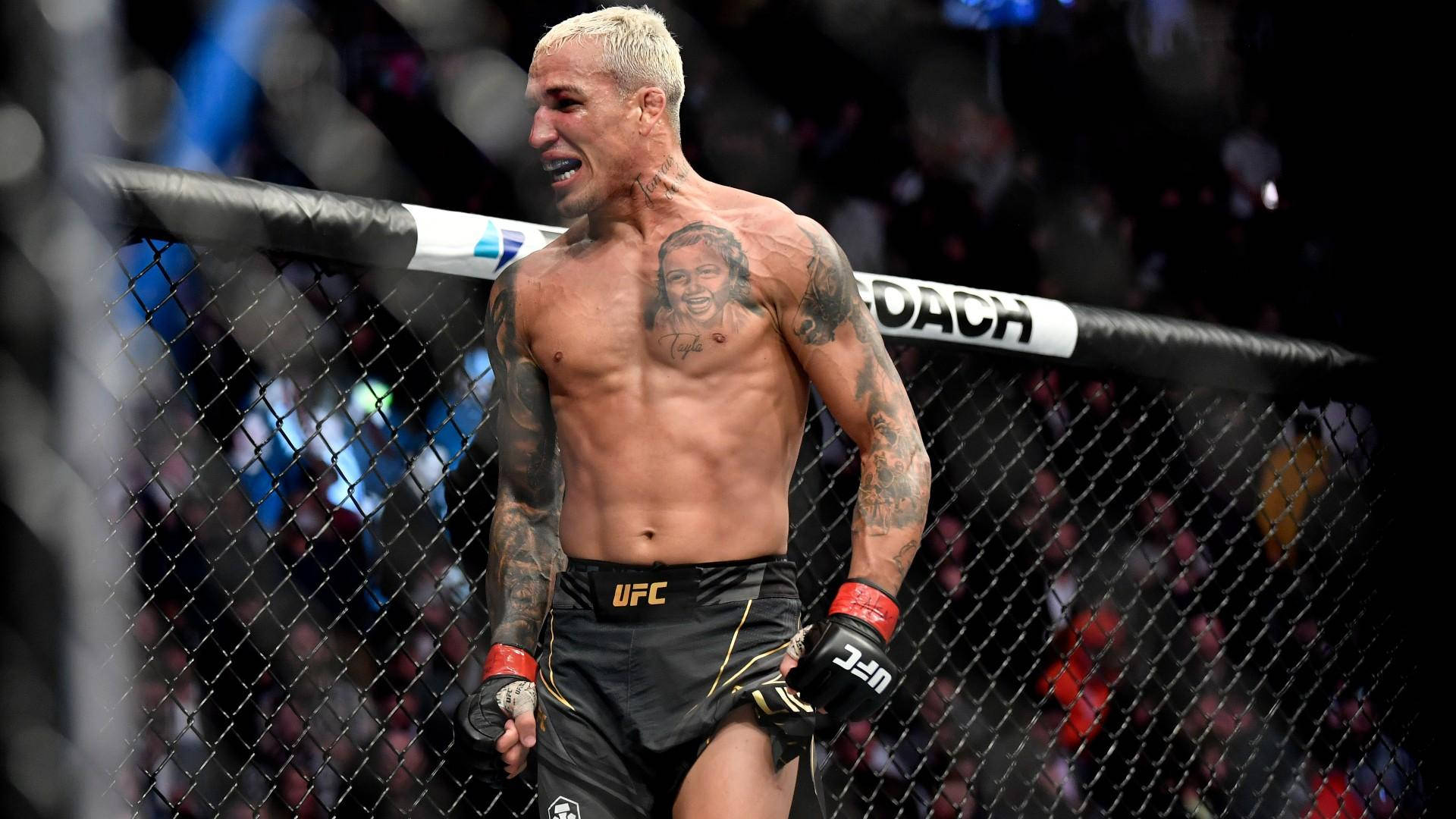 1920x1080 Download free Charles Oliveira Standing