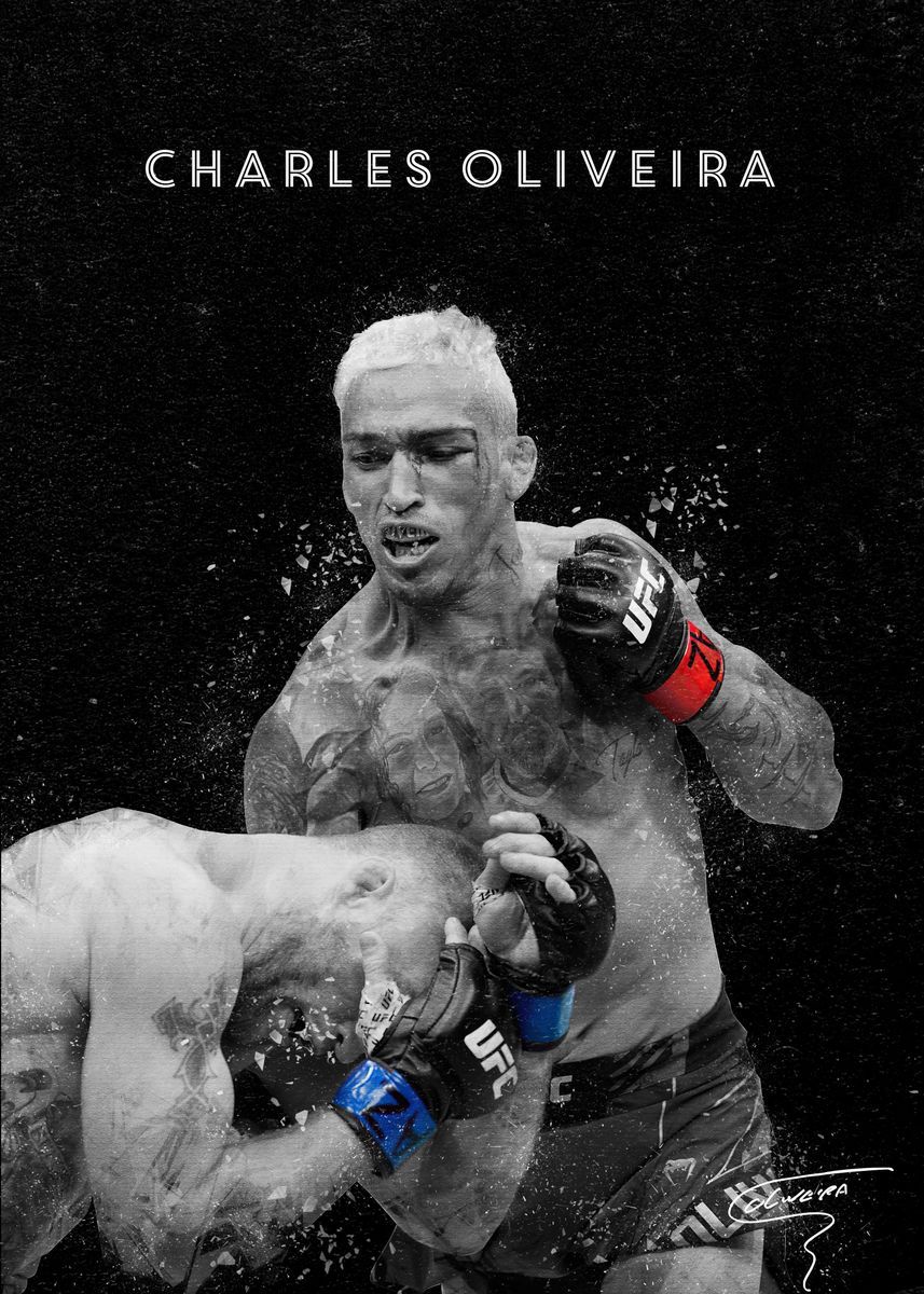 857x1200 Charles Oliveira ' Poster, picture