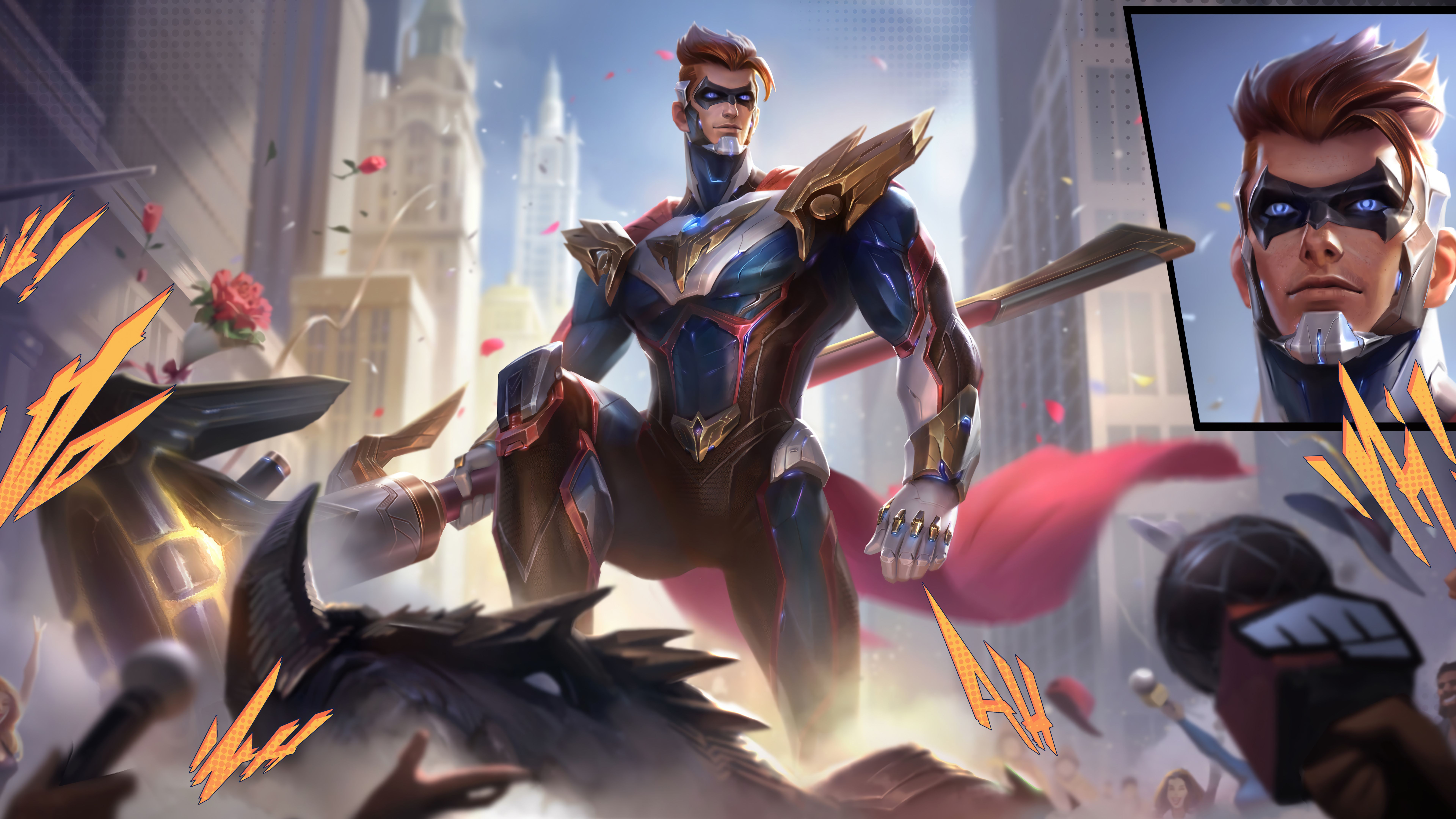 7680x4320 Jayce (League Of Legends) Wallpaper
