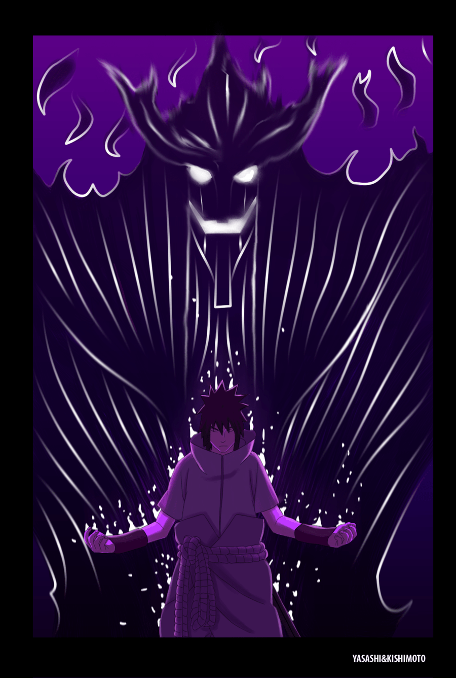 900x1336 Sasuke Susanoo Wallpaper
