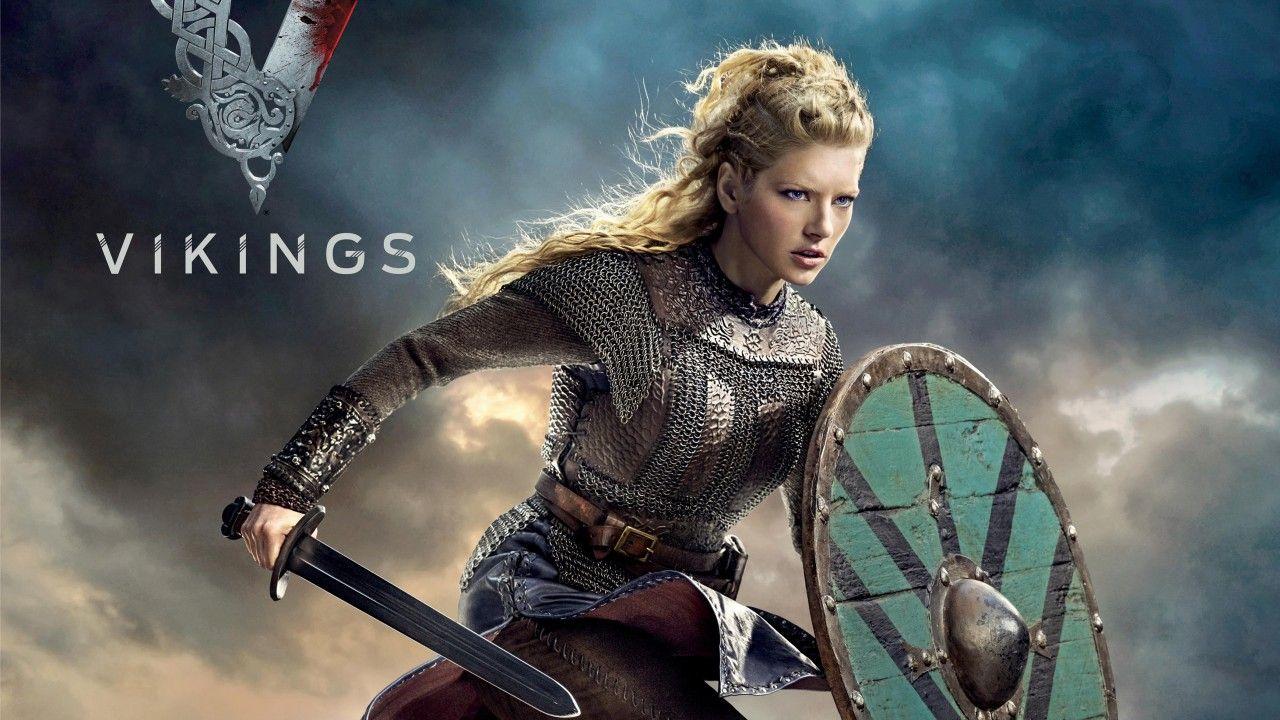 1280x720 Wallpaper Vikings, Katheryn Winnick, Lagertha, HD, TV Series