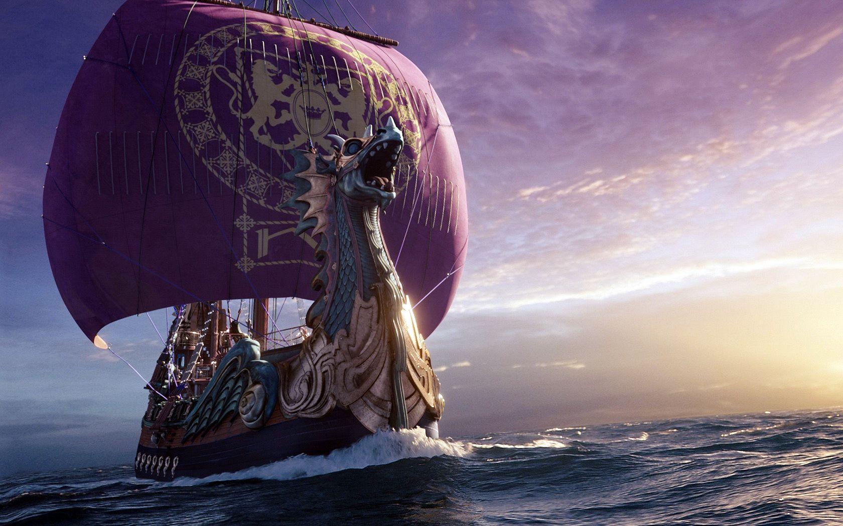 1680x1050 Viking Ship Wallpaper