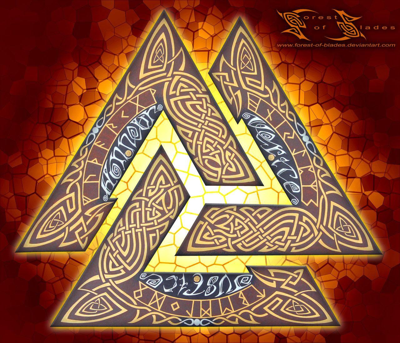 Valknut Wallpapers - Top Free Valknut Backgrounds - WallpaperAccess