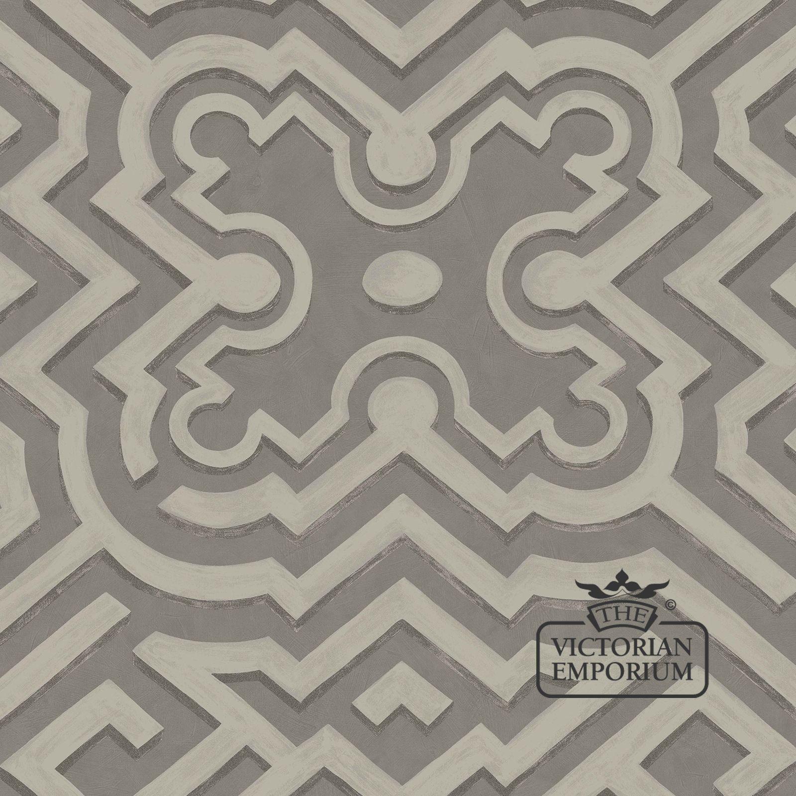 1600x1600 Maze wallpaper in choice of four colours