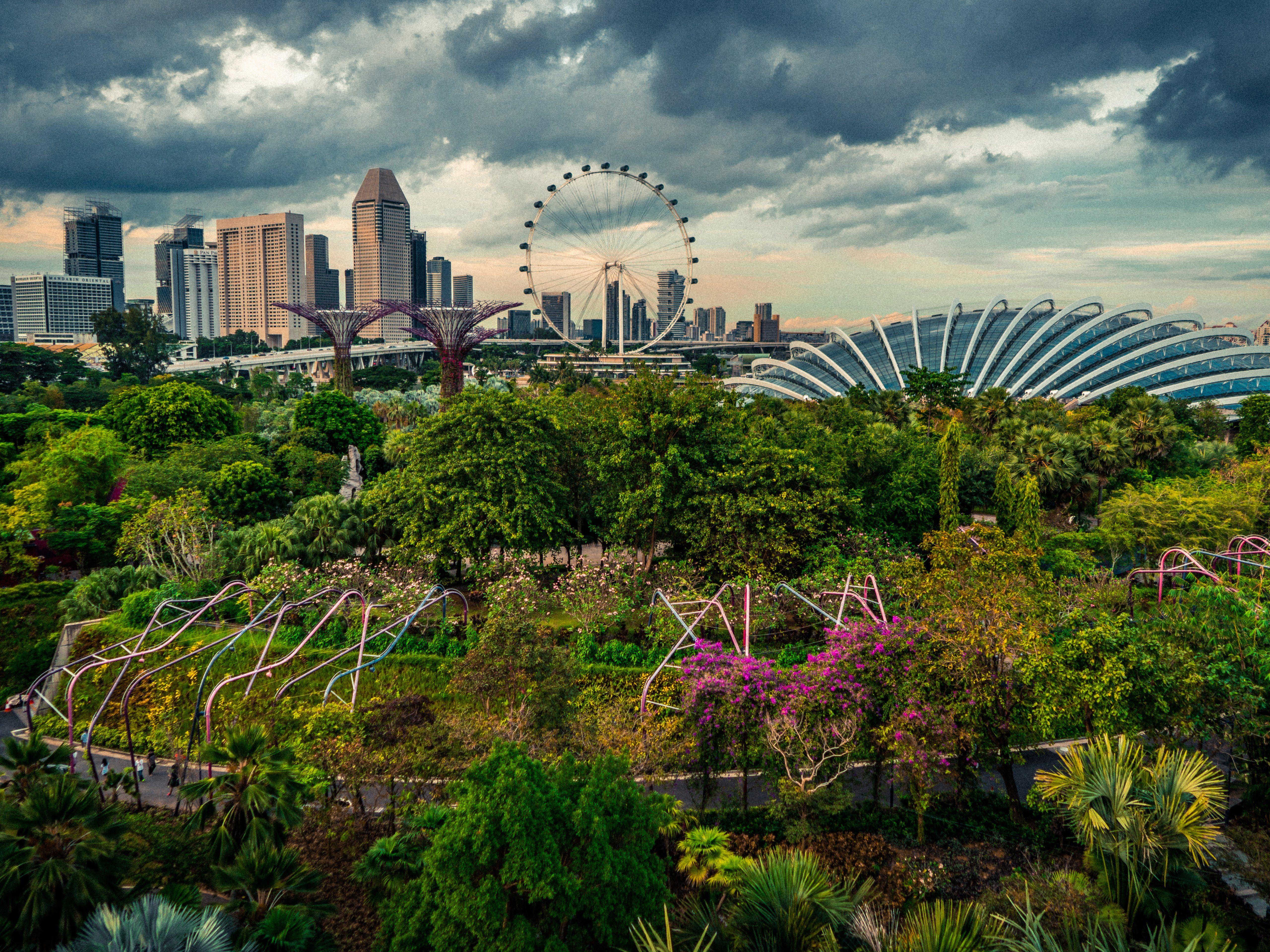 5120x3840 Singapore 4K wallpaper